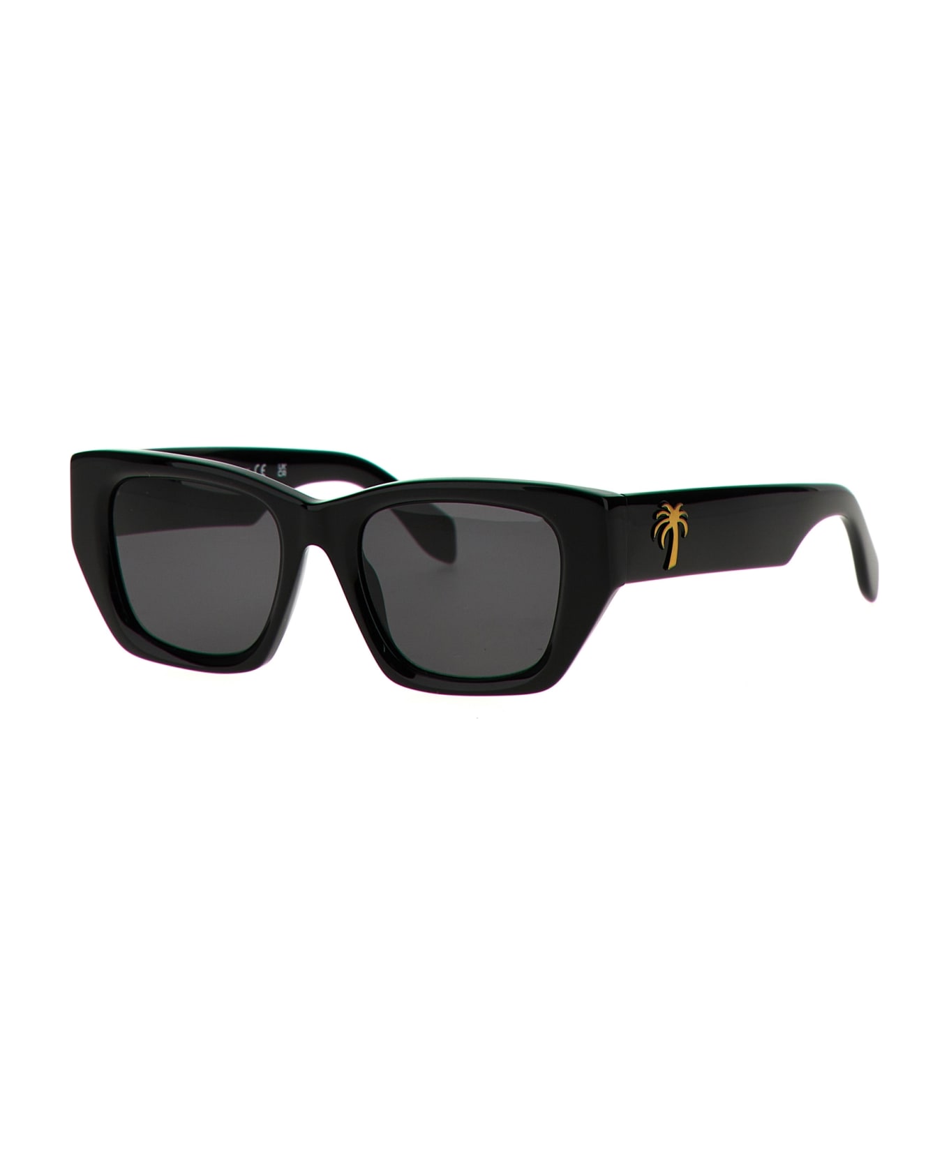 Palm Angels 'hinkley' Sunglasses - Black  