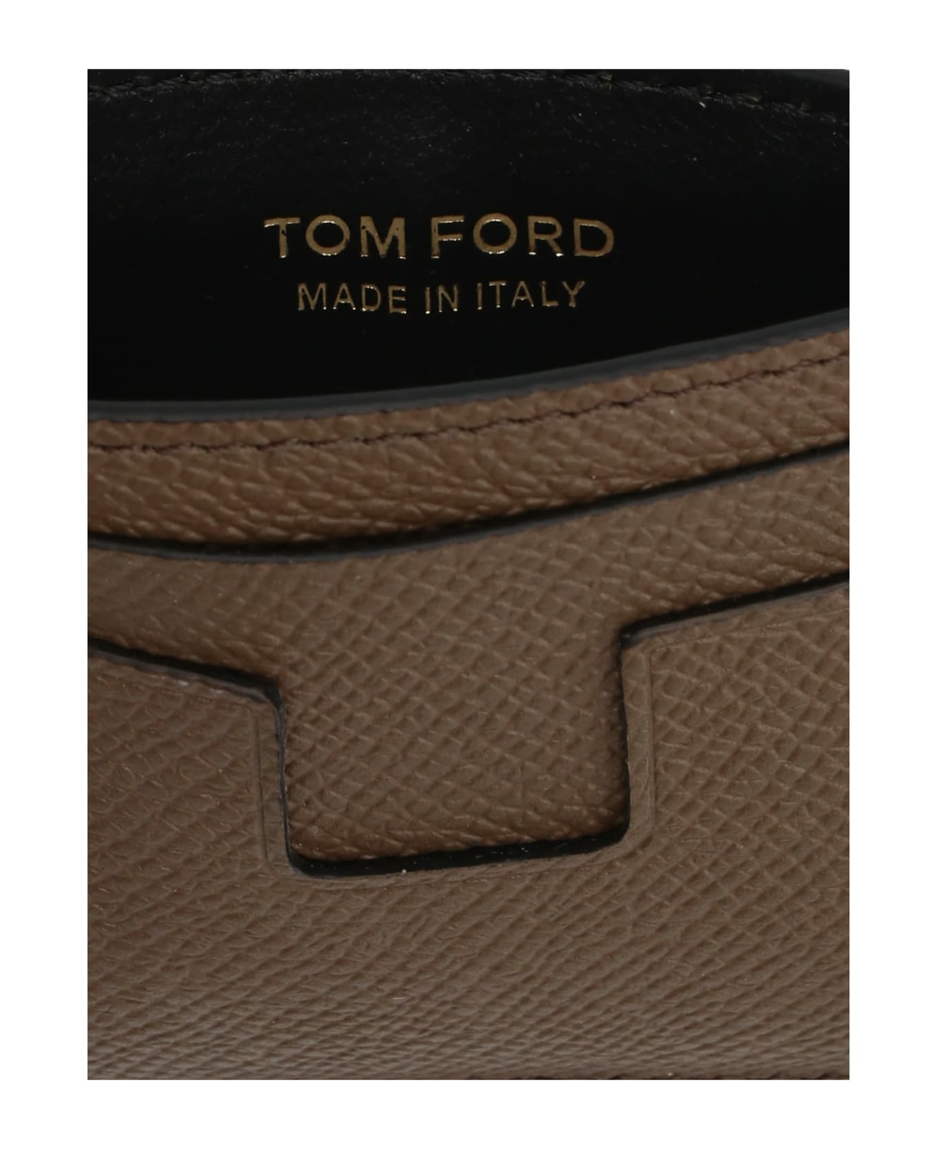 Tom Ford Logo Card Holder - Green