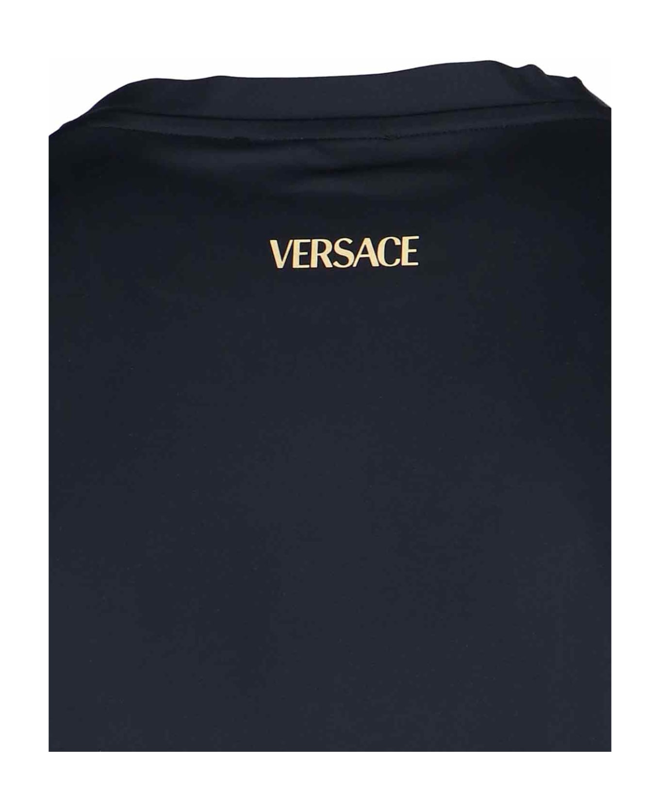 Versace Swim T-shirt - Black シャツ