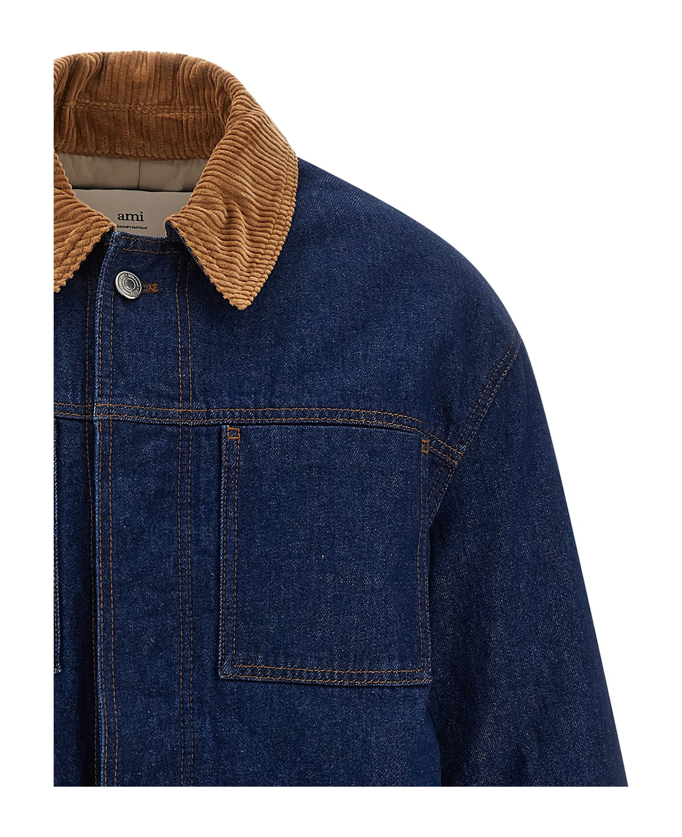 Ami Alexandre Mattiussi 'worker' Jacket - Blue