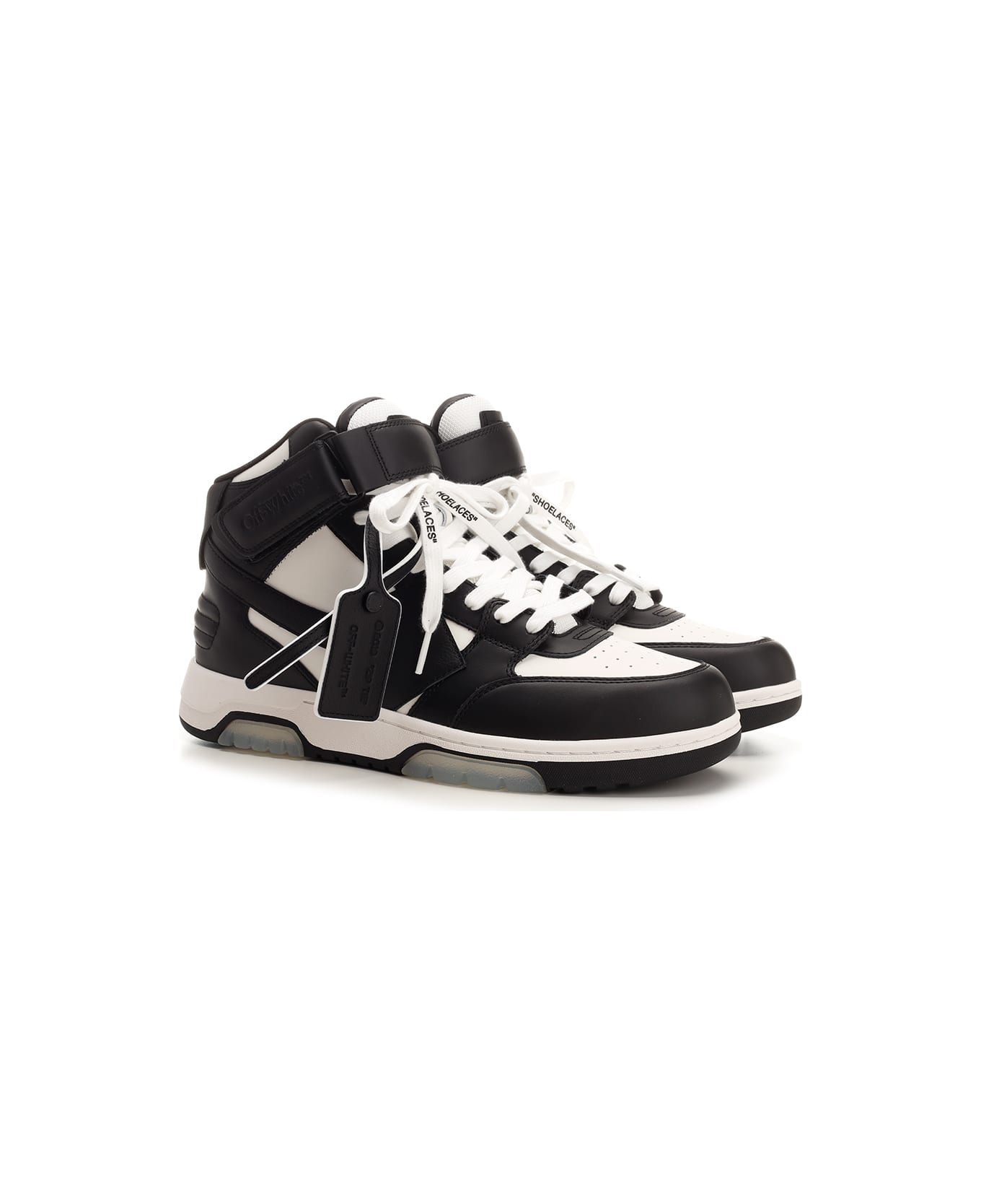 Off-White 'out Of Office Mid Top' Sneaker - WHITE BLACK スニーカー