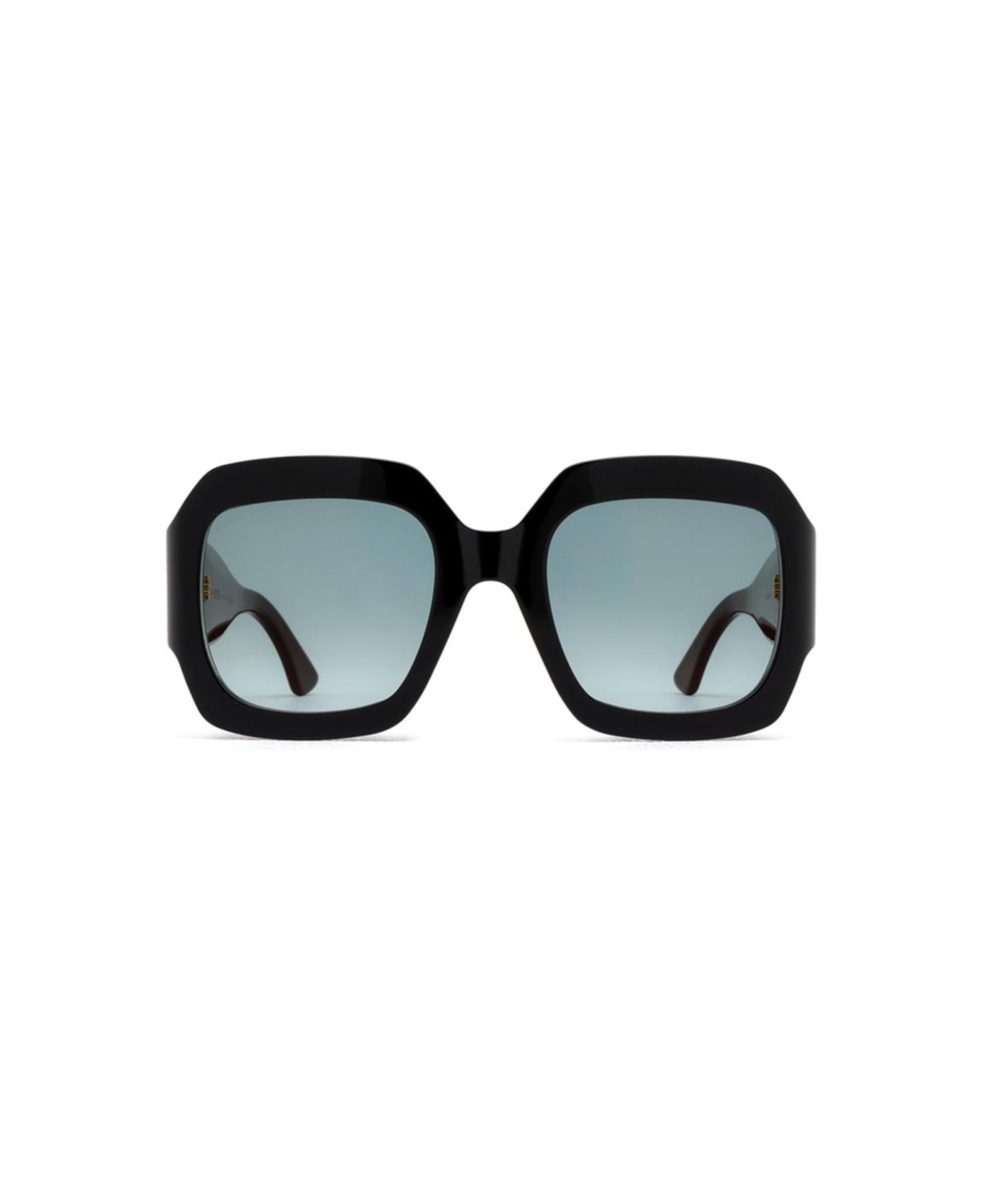Cartier Eyewear Sunglasses - Nero/Verde サングラス