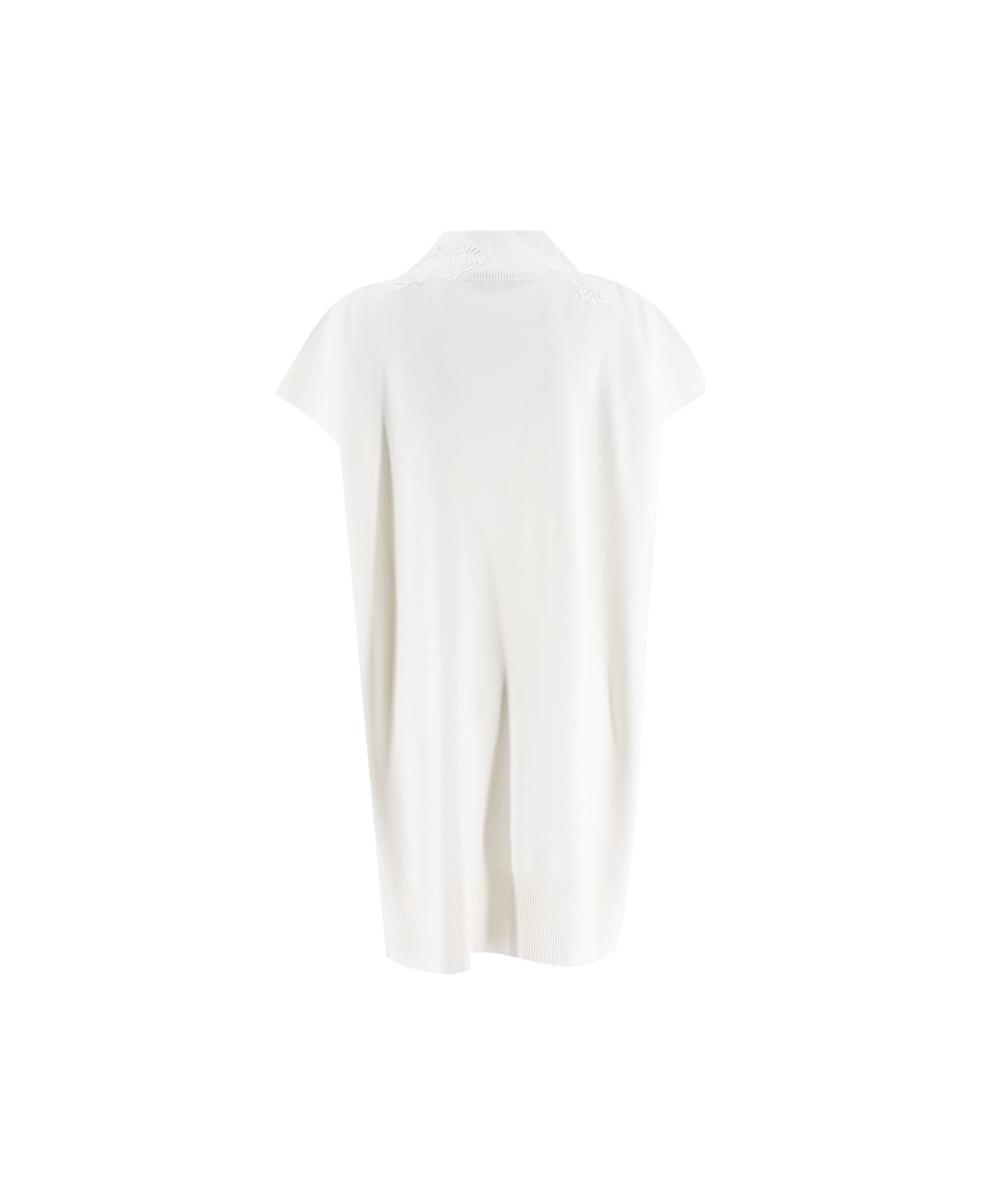 Ermanno Scervino Dress - SNOW WHITE_OFF WHITE