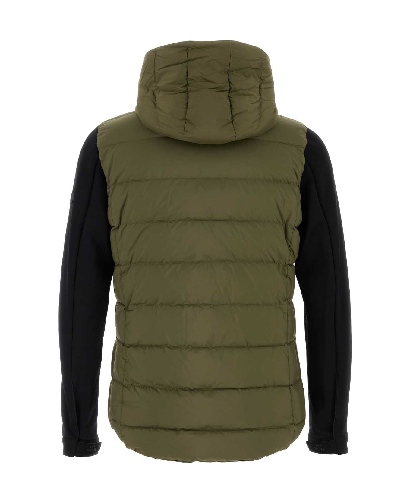 TATRAS Army Green Nylon Taro Down Jacket - KHAKI