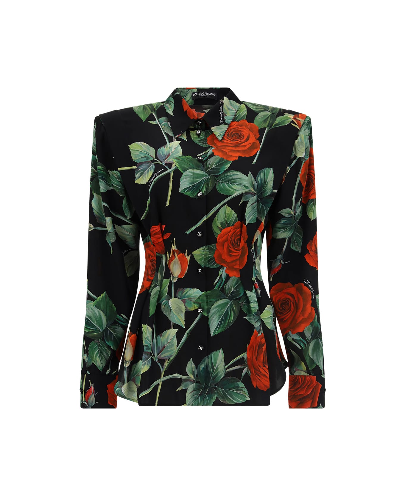Dolce & Gabbana Shirt - Rose Fdo Nero