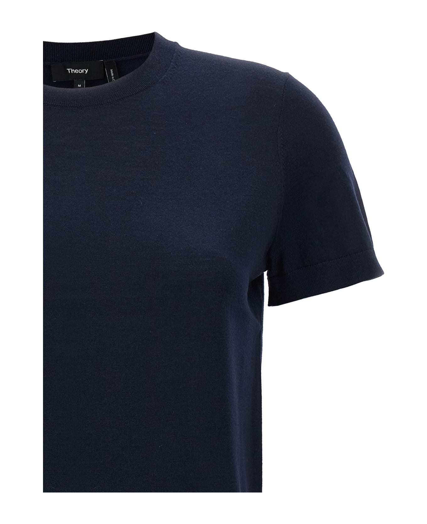 Theory 
basic Tee
 Sweater - Blue