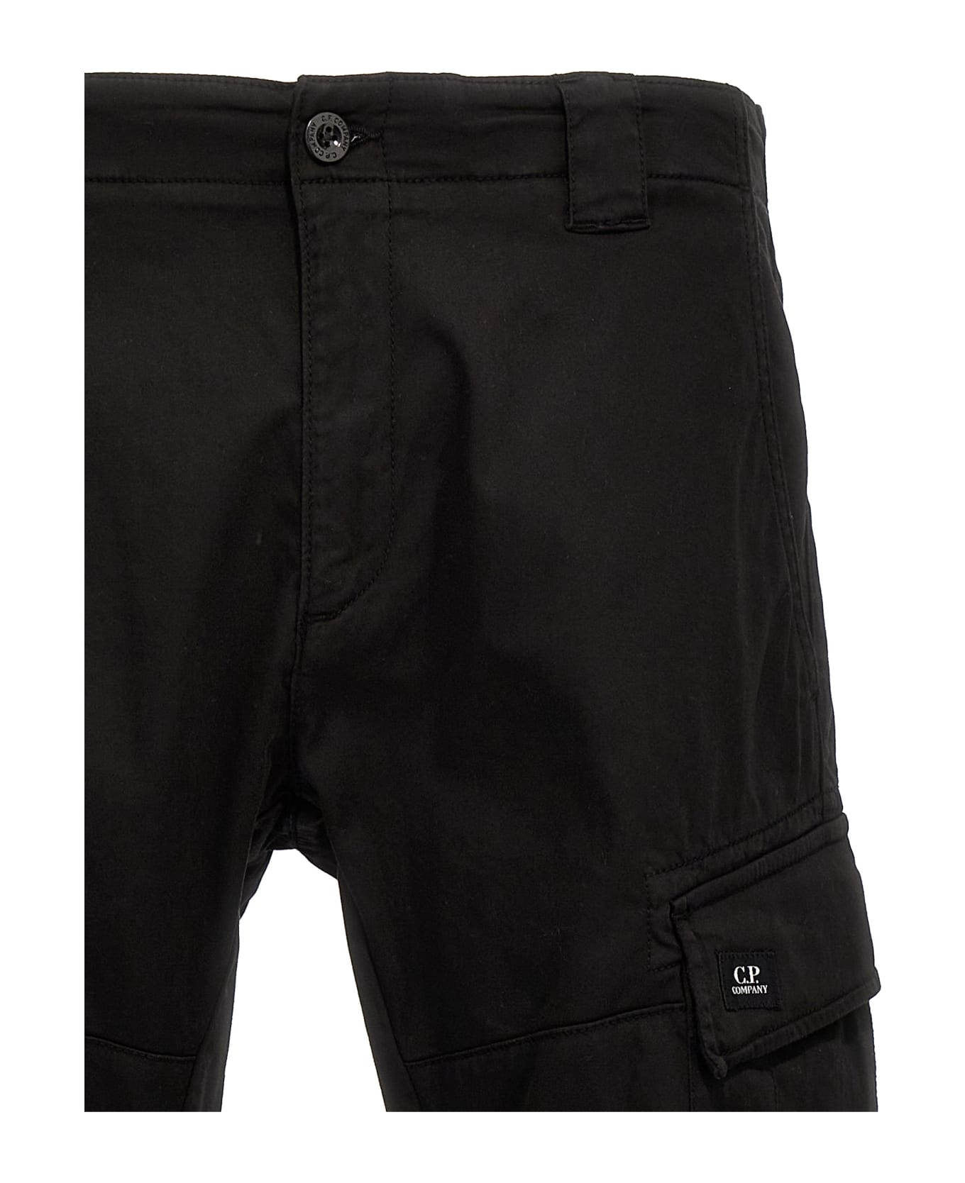 C.P. Company Cargo Pants - Black