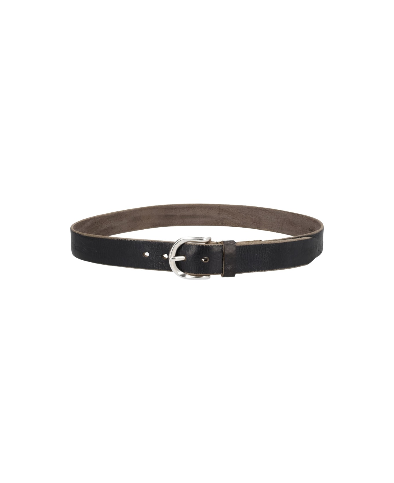 Our Legacy Leather Belt - BROWN