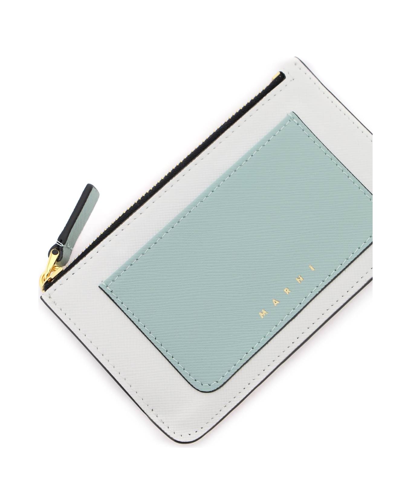 Marni Tricolor Zippered Cardholder - Z120N 財布