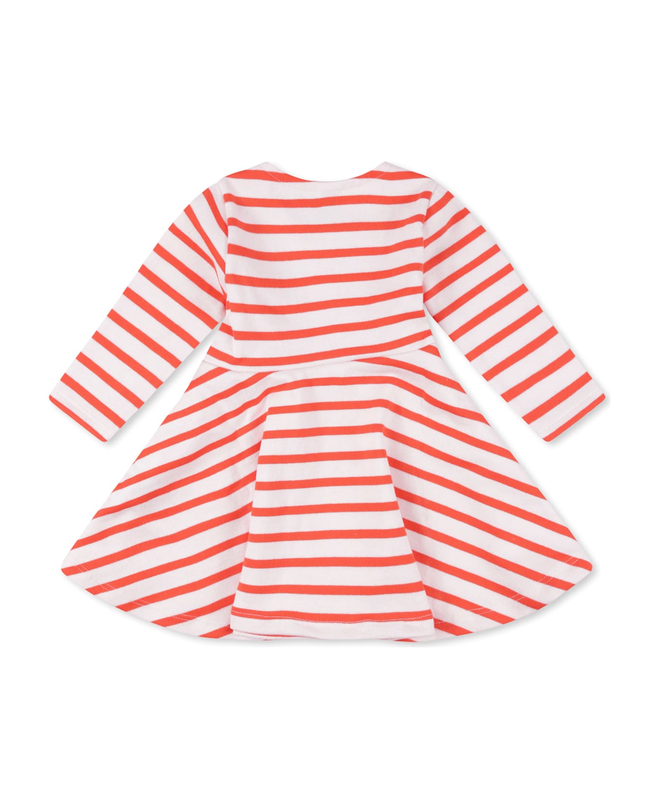 Petit Bateau Multicolor Dress For Baby Girl With Logo - Multicolor