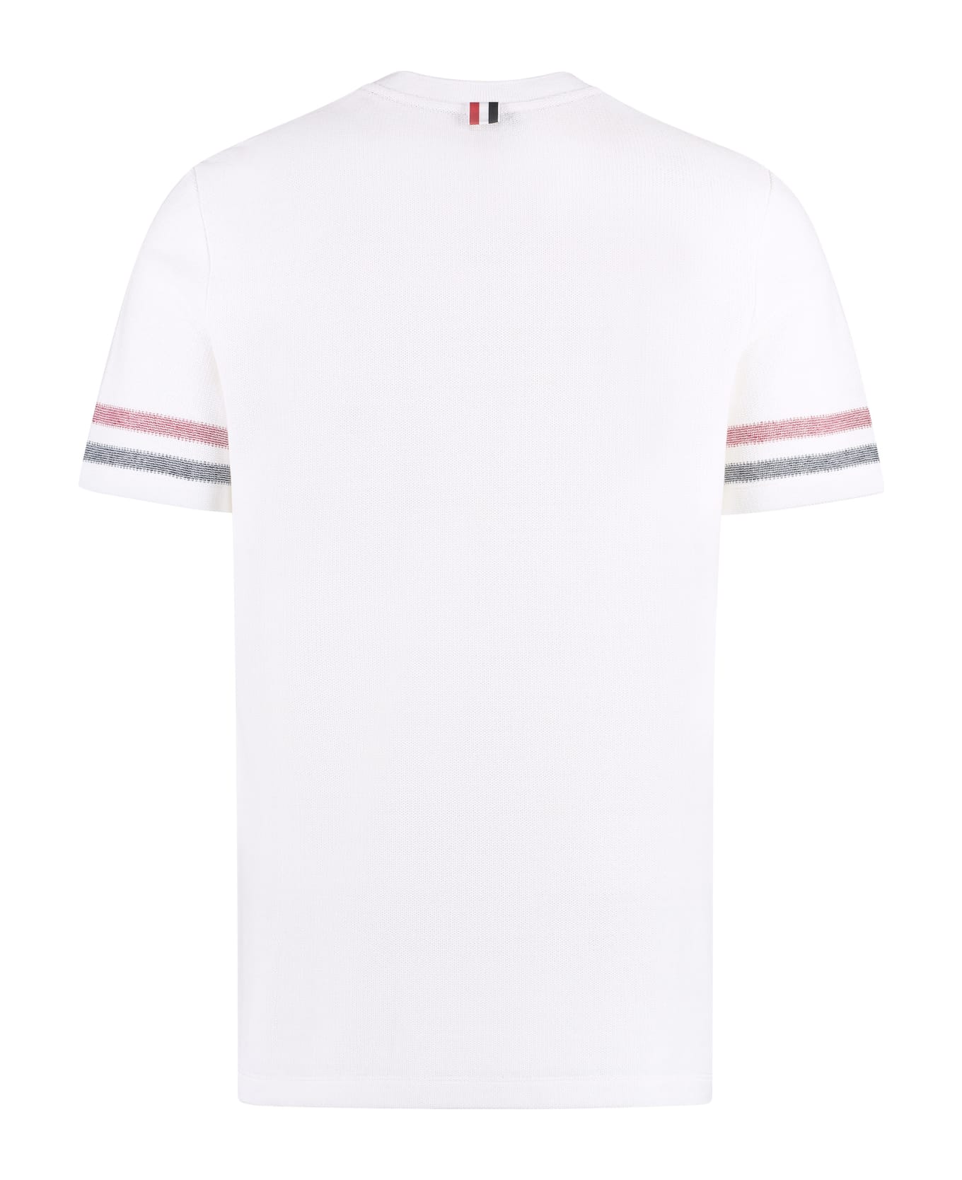 Thom Browne Cotton Knit T-shirt - White