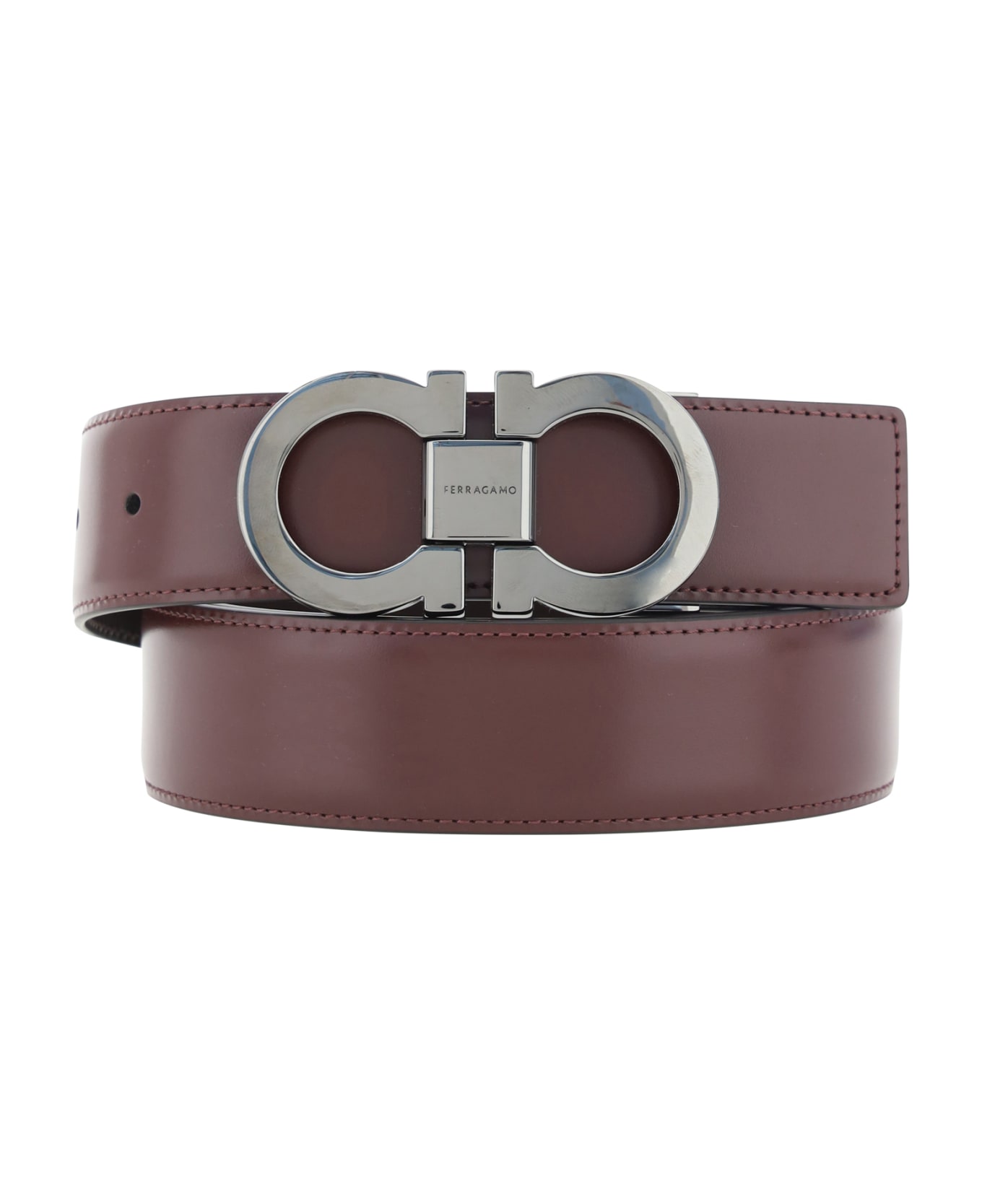 Ferragamo Reversible Belt - Red