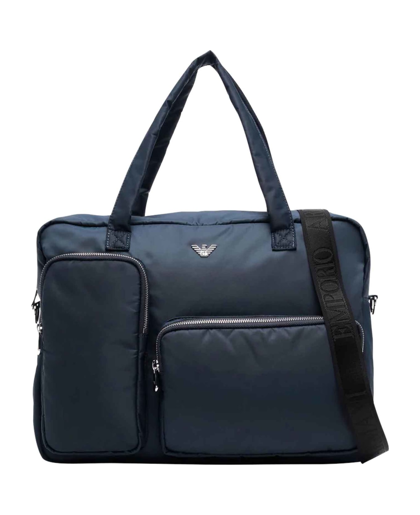 Emporio Armani Blue Bag Unisex - Blu