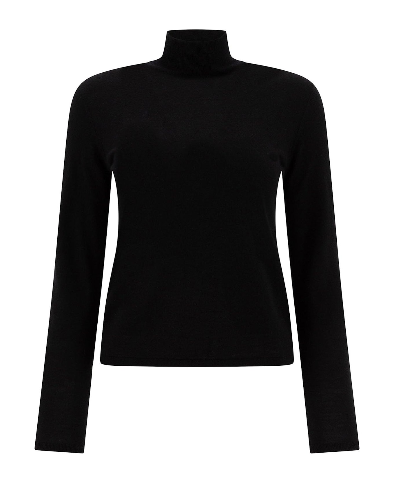 Max Mara Turtleneck Long-sleeved Jumper - Black