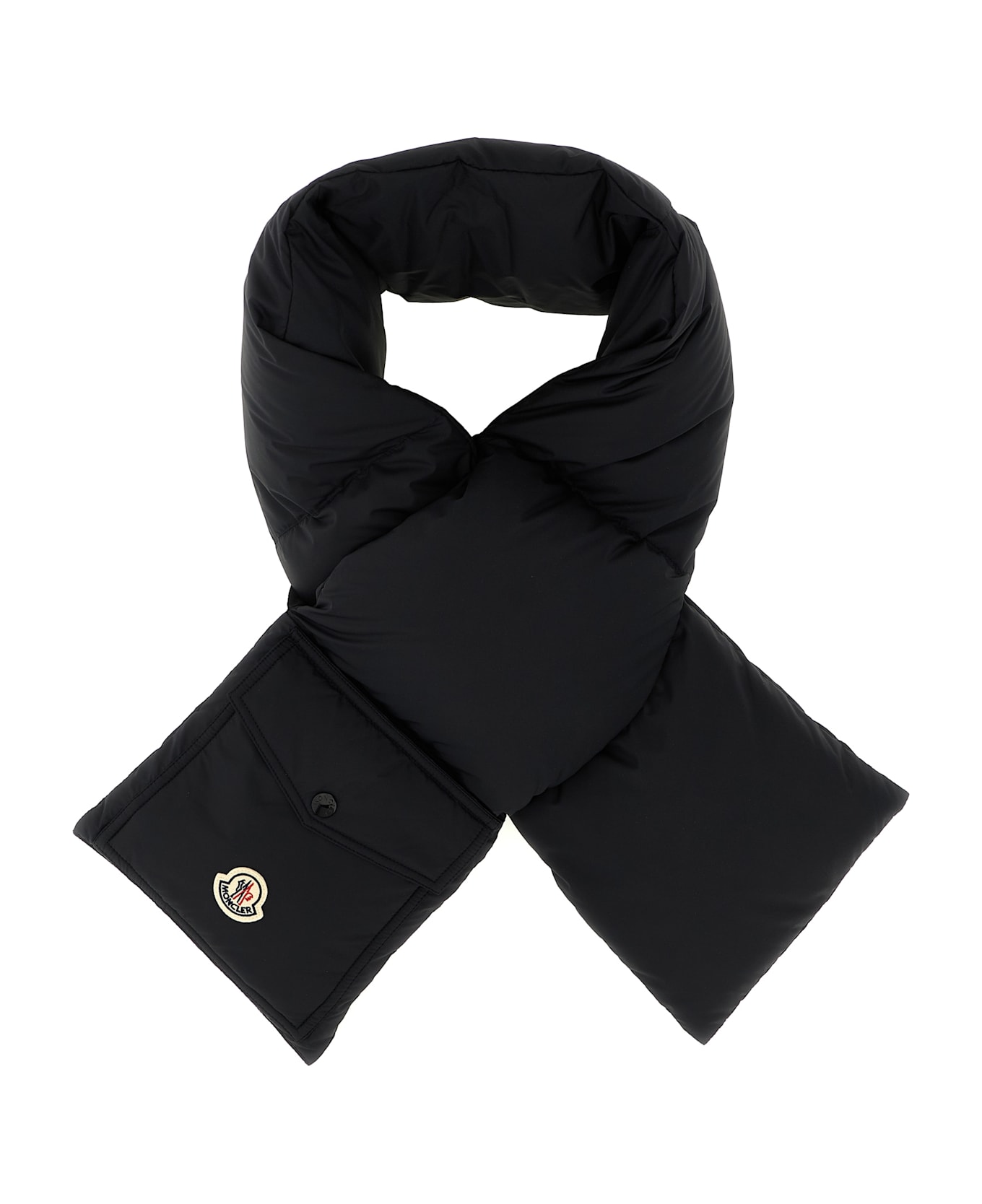 Moncler Padded Scarf - Black  
