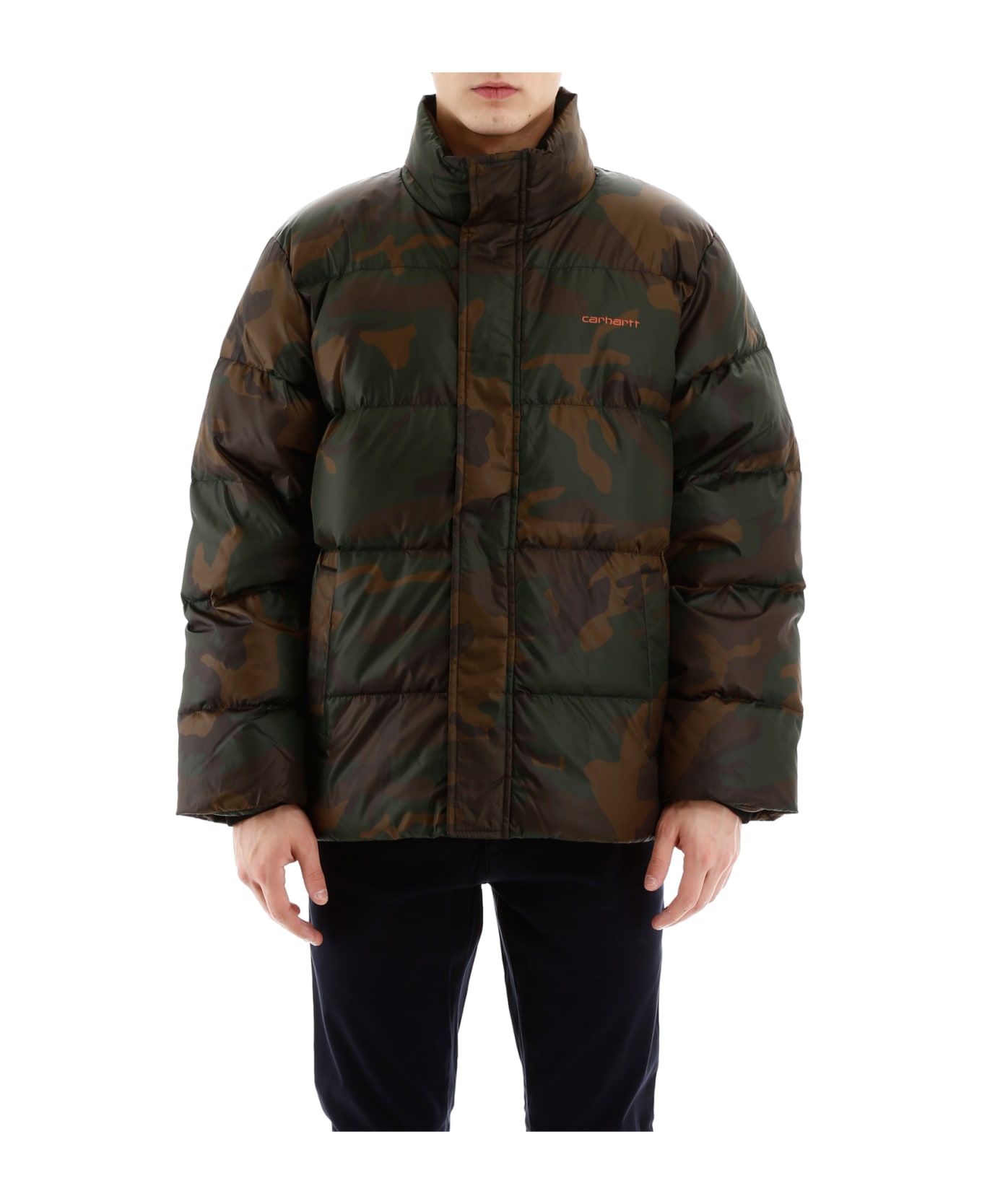 Carhartt Camouflage Puffer Jacket italist