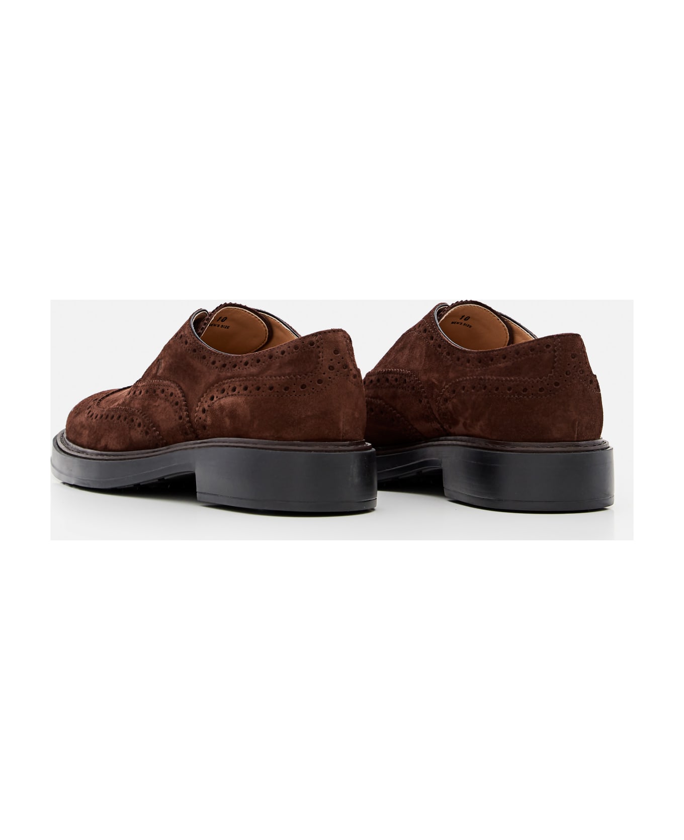 Tod's Suede Lace-up Shoes - Brown