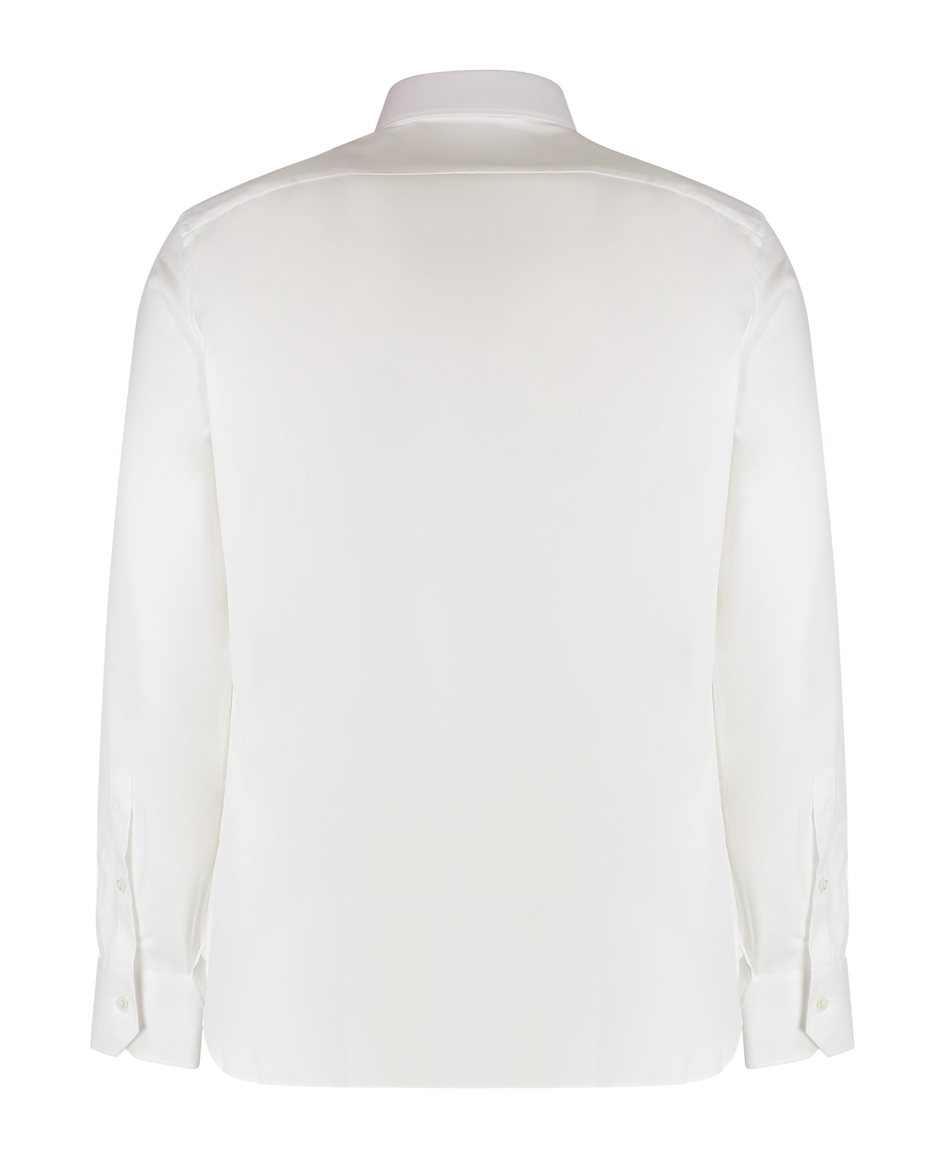 Zegna Shirt In Cotton - White