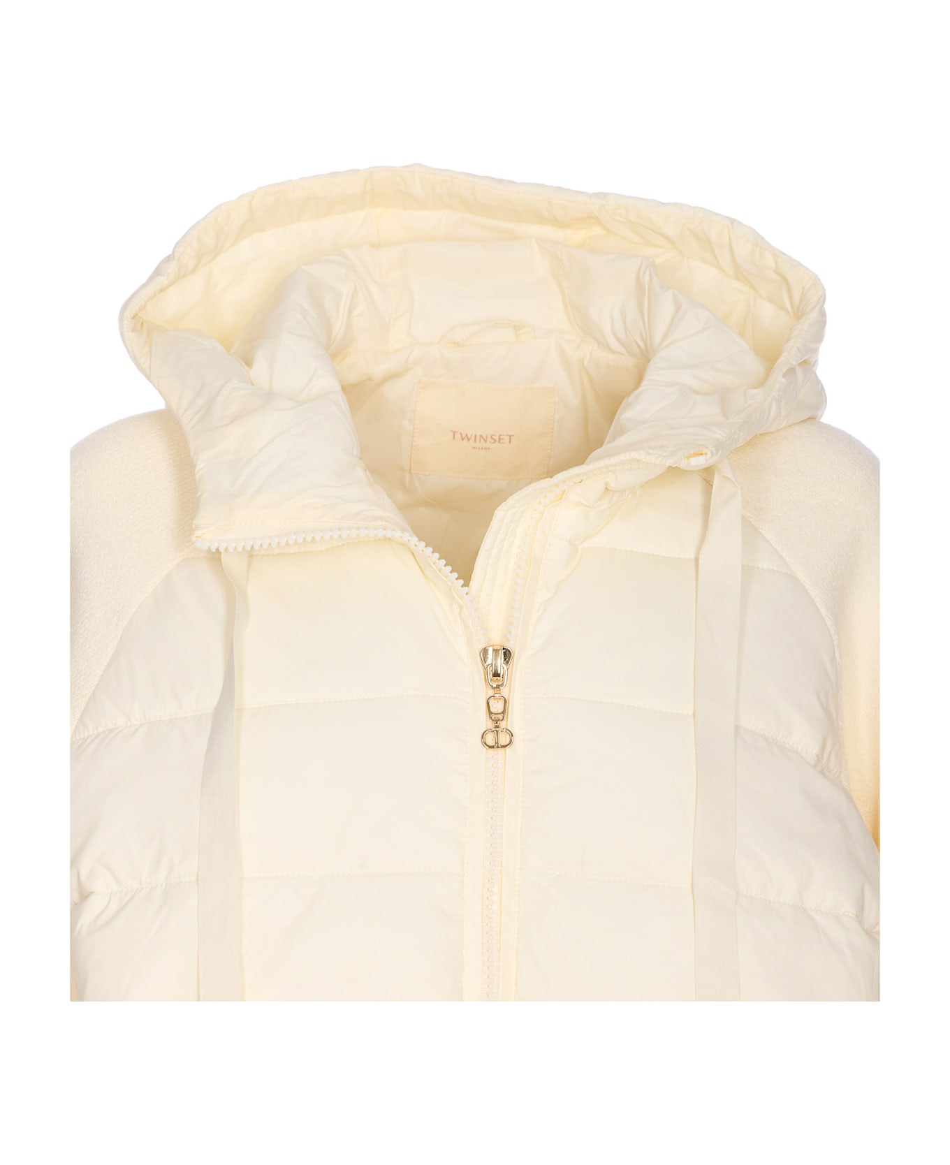 TwinSet Down Jacket - White