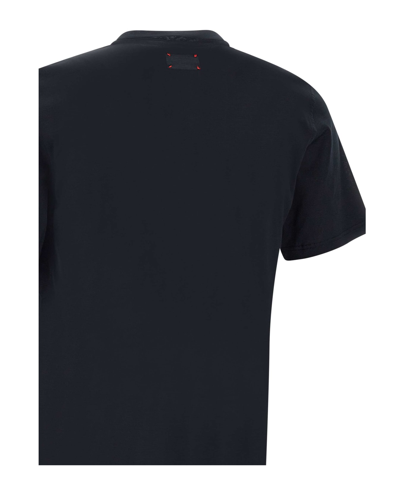Kiton Cotton T-shirt - BLACK シャツ