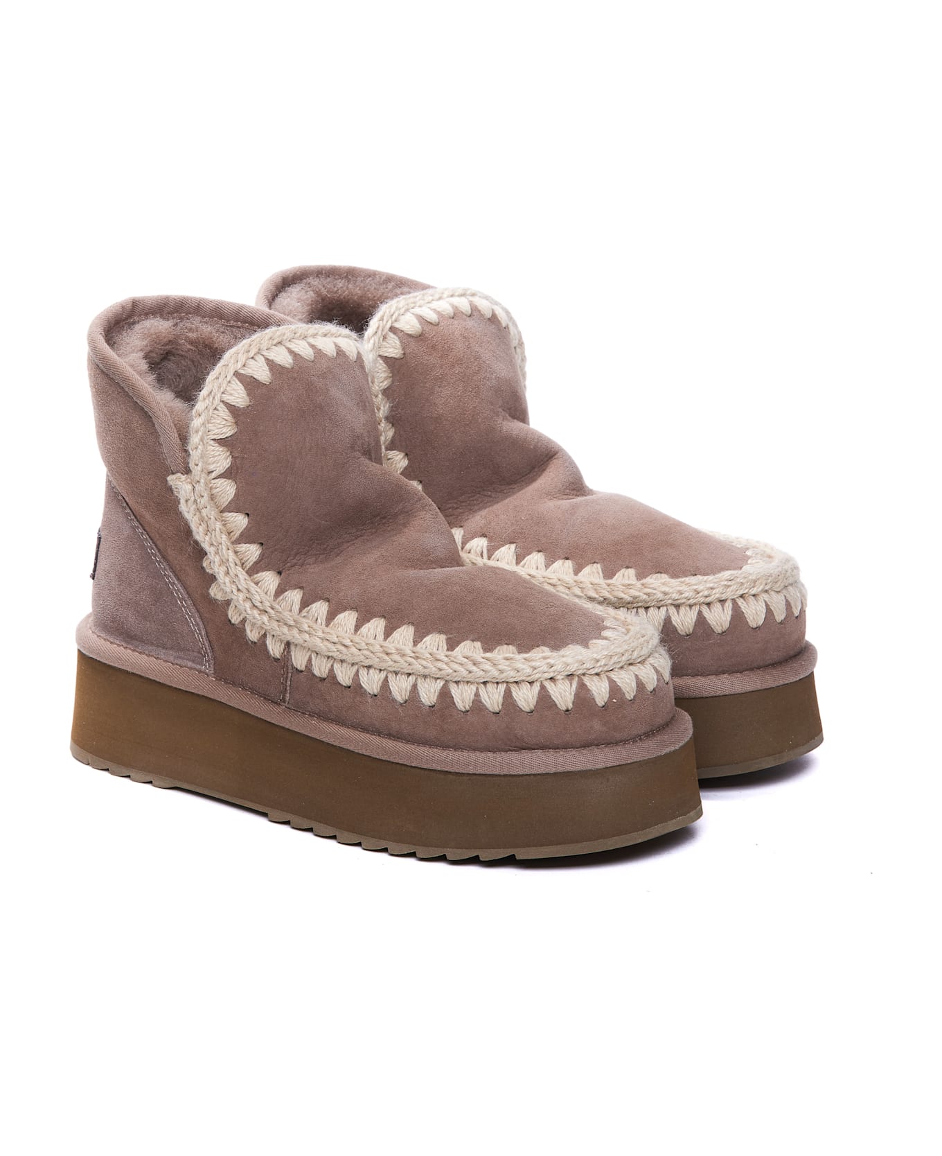 Mou Mini Eskimo Platform Boots - Grey