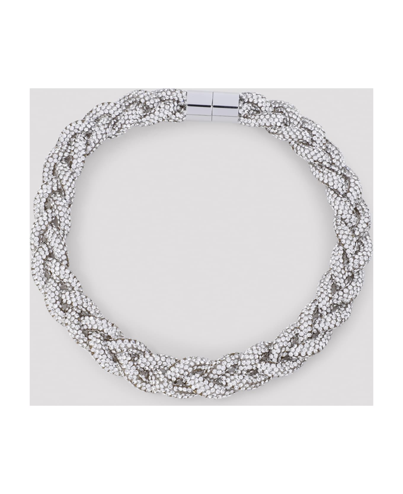 Isabel Marant Brass Choker Necklace - Trsi Trasparent Silver