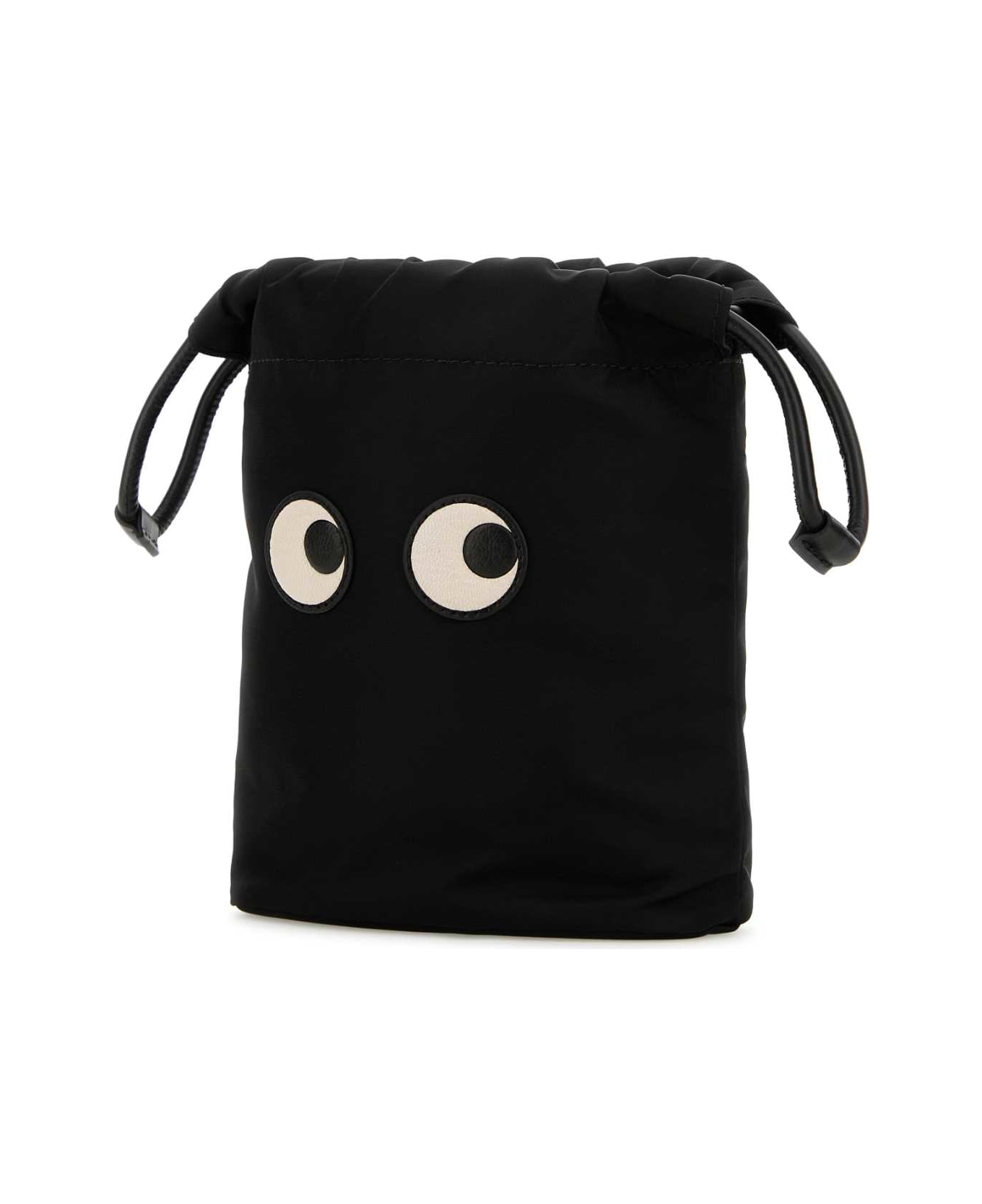 Anya Hindmarch Black Econyl Pouch - BLACK