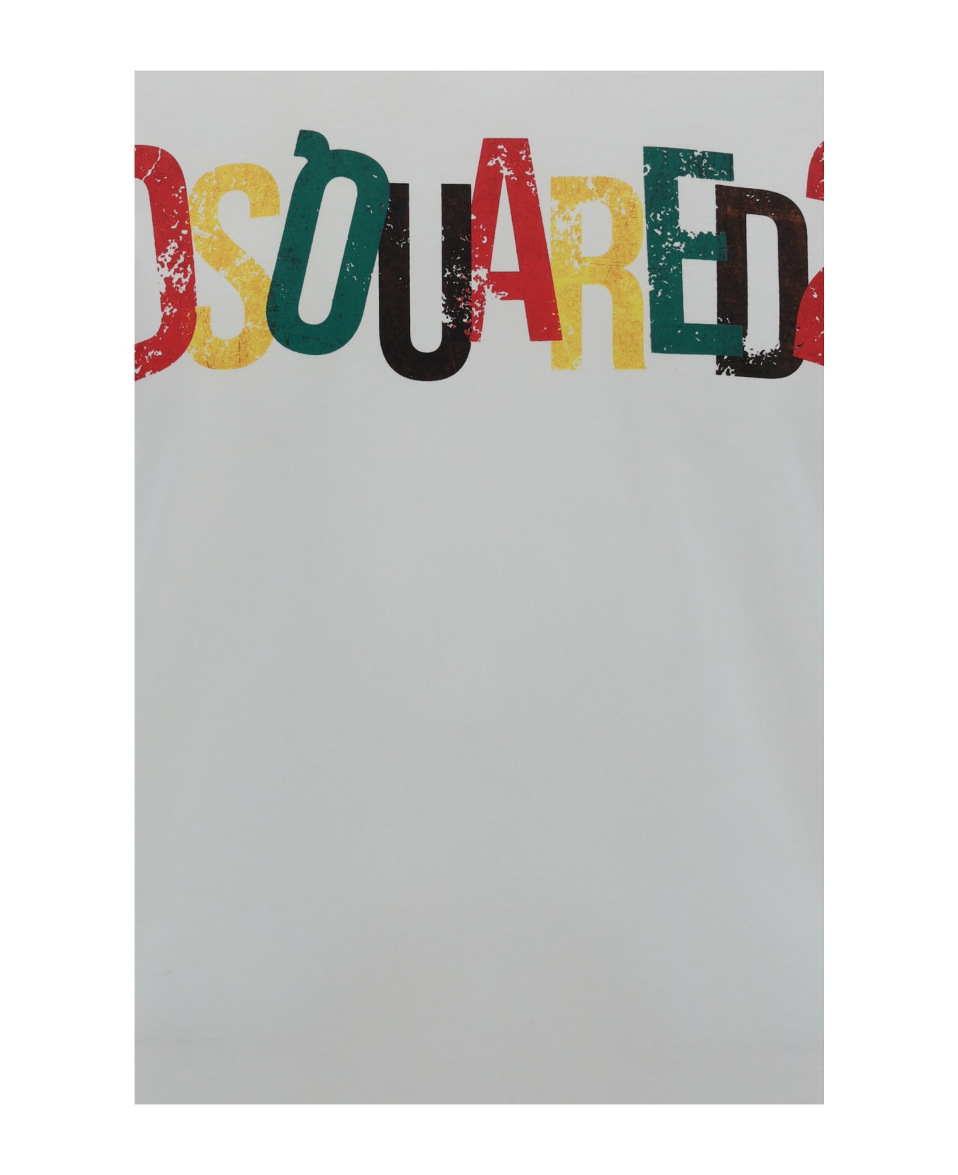Dsquared2 Logo Print T-shirt - 100 シャツ