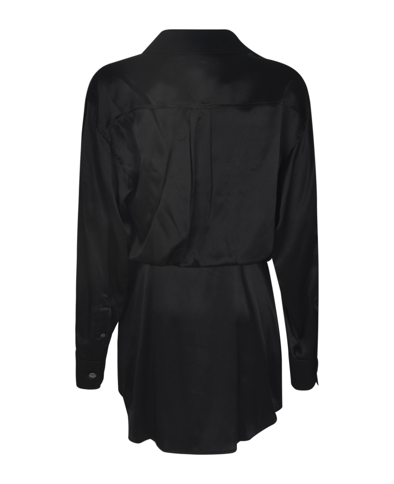 Alexander Wang Button Down Integrated Dress - Black ワンピース＆ドレス