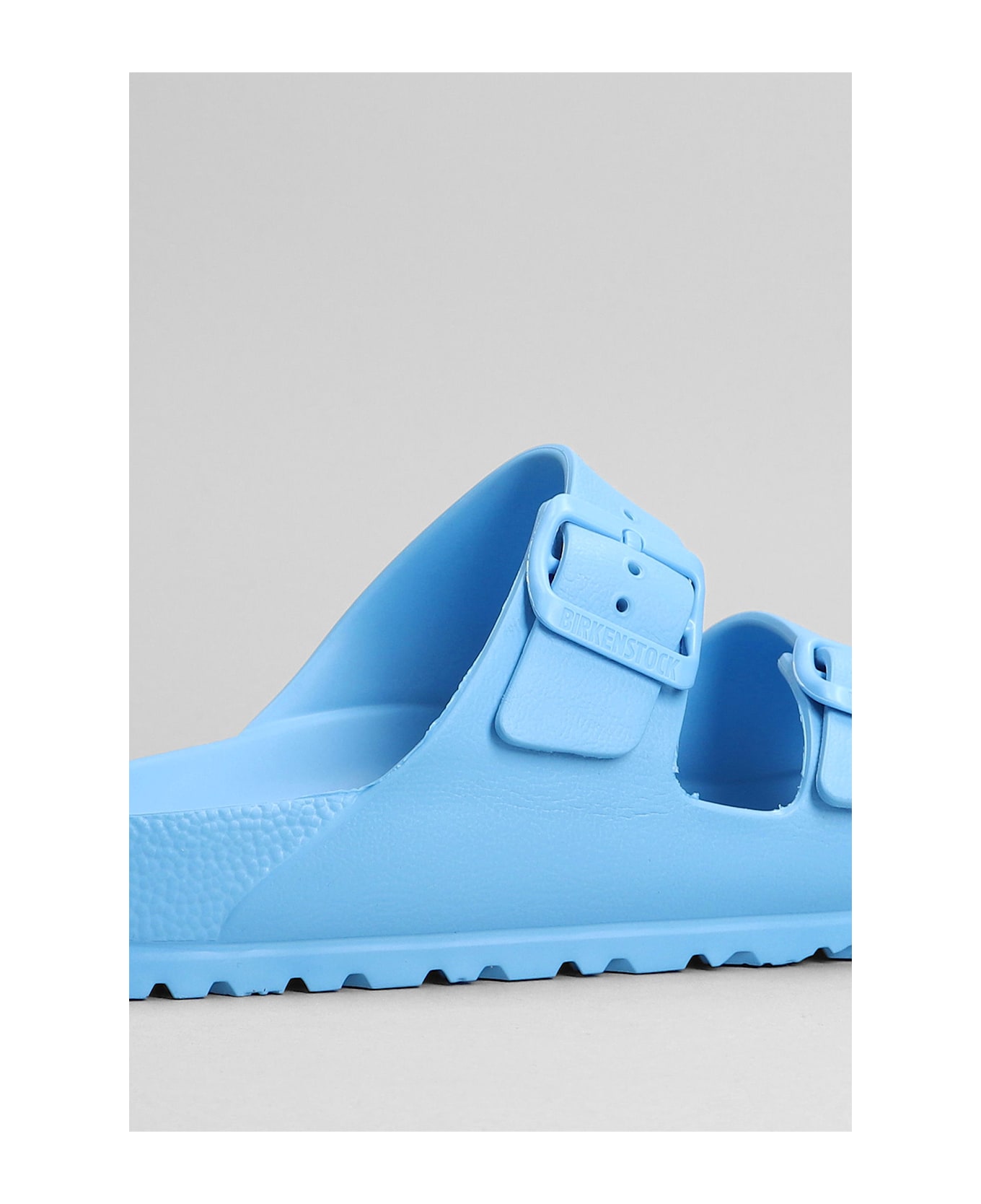 Birkenstock Arizona Eva Flats In Cyan Rubber/plasic - cyan