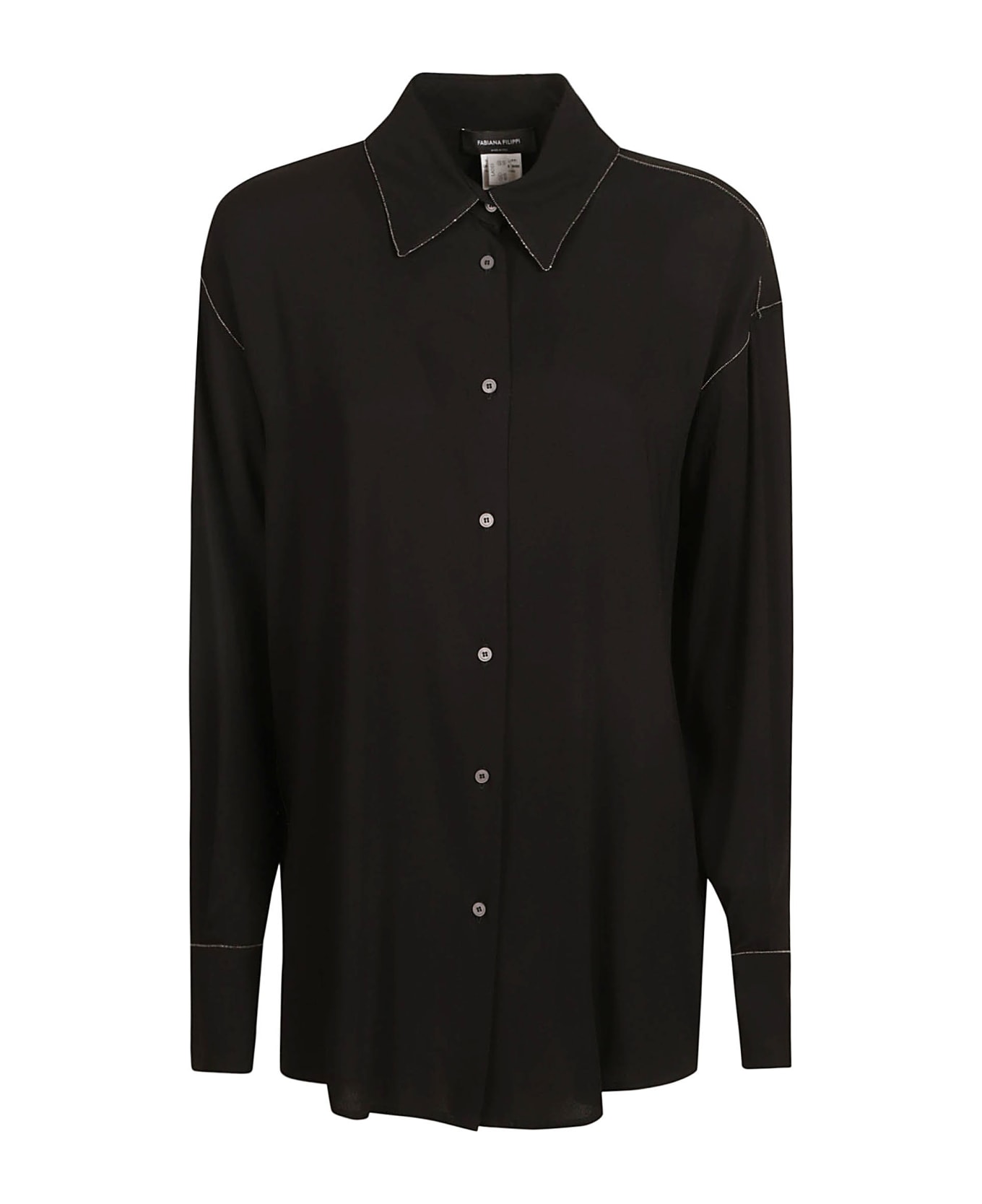 Fabiana Filippi Long-sleeved Shirt - Black