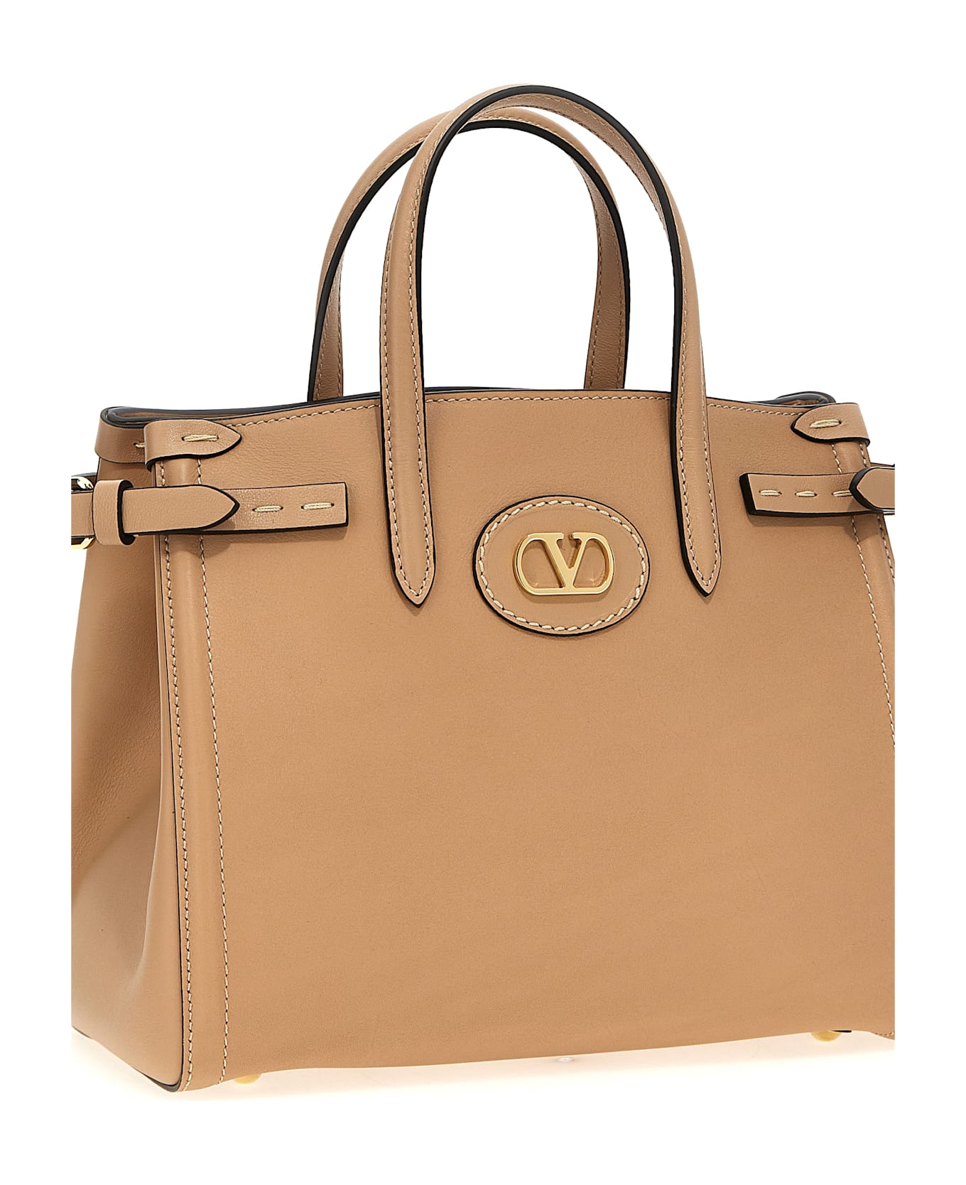 Valentino Garavani 'antibes' Small Handbag - Pink