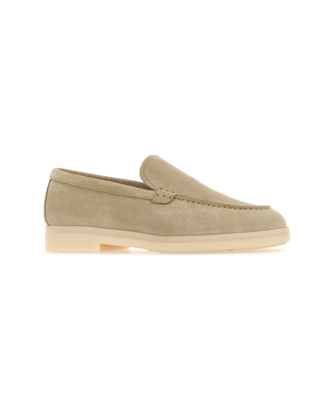Church's Sand Suede Loafers - DESERT