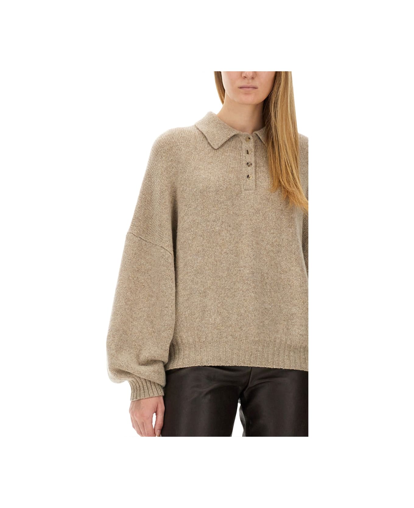 Khaite Sweater The Rene - BROWN