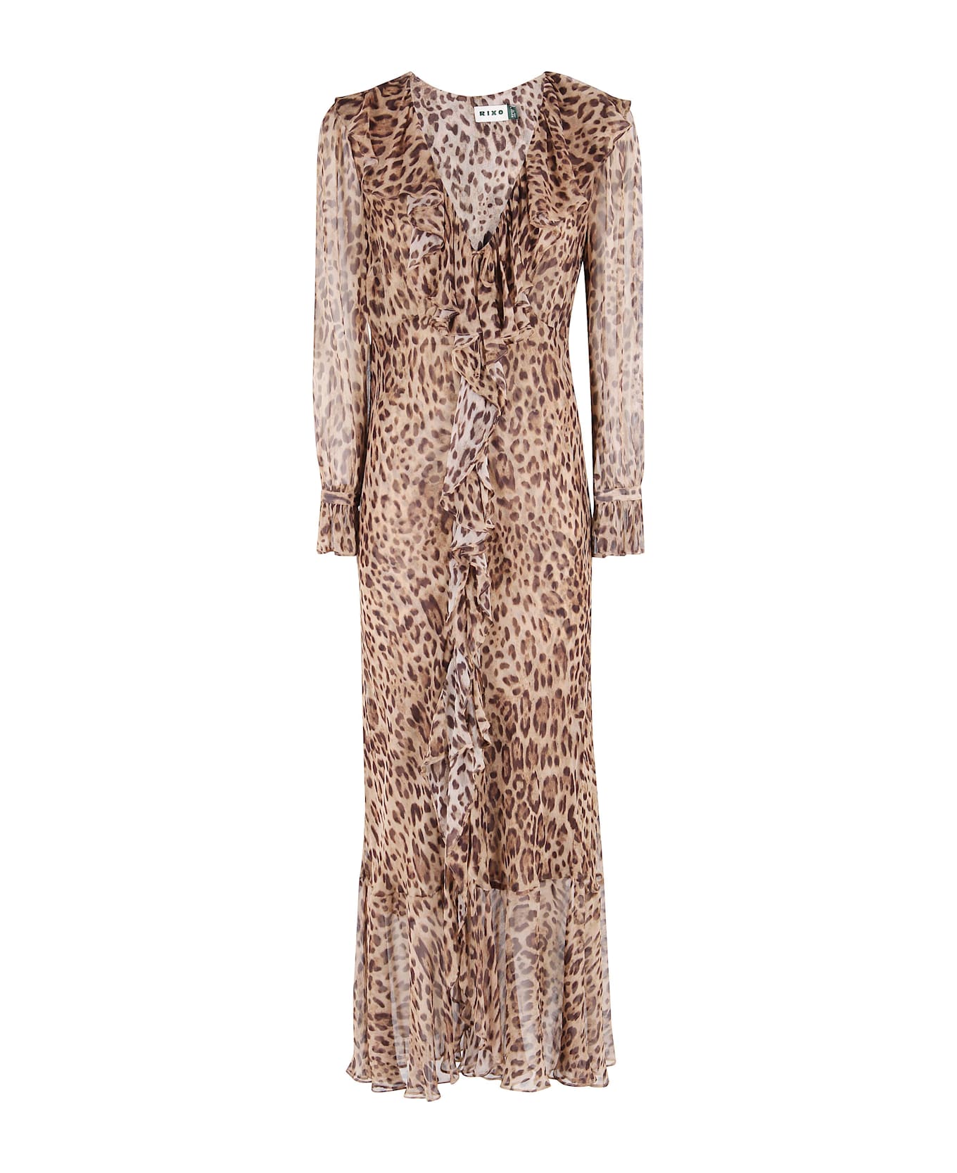 RIXO Gracye - Mila Leopard Brown 