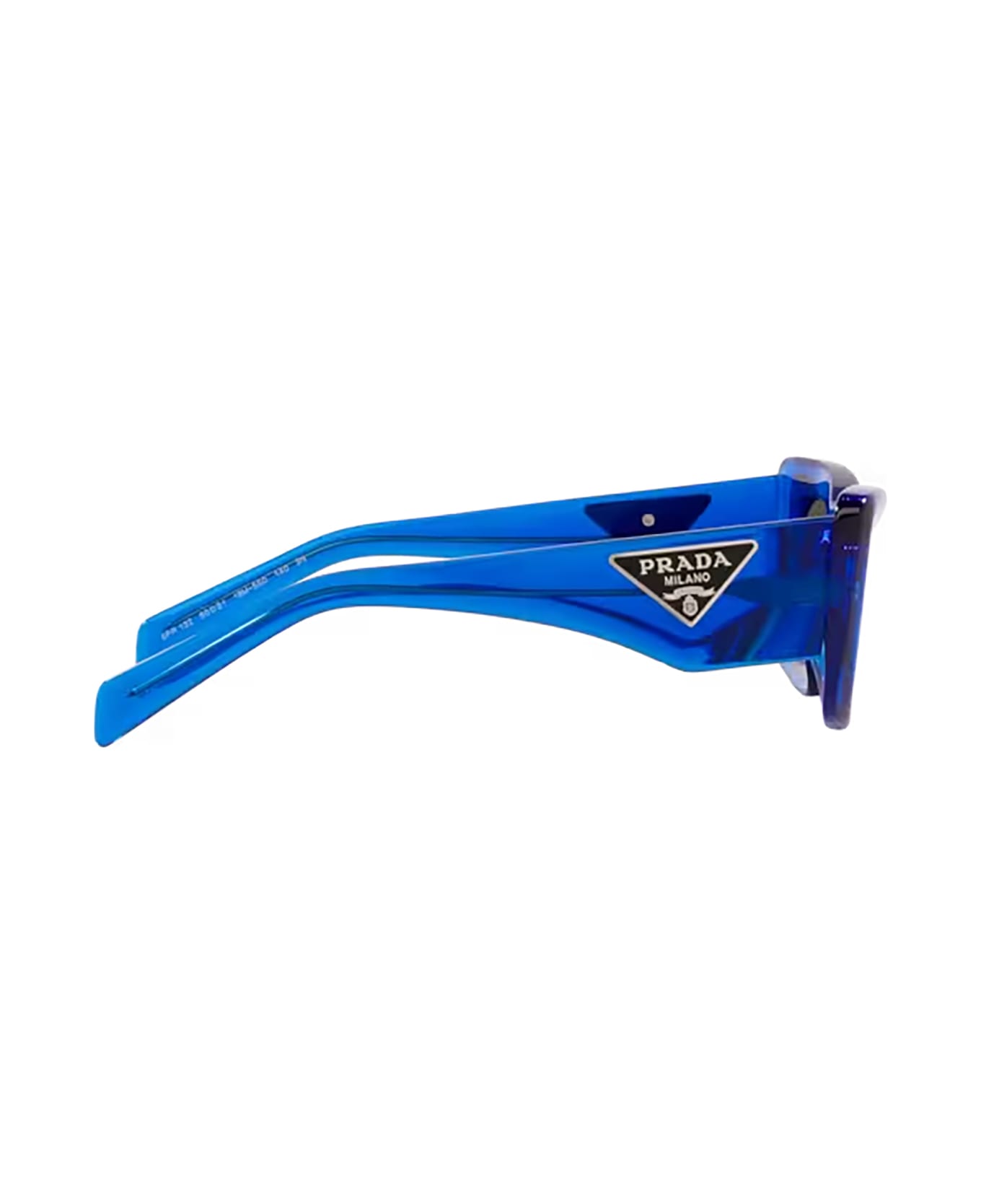 Prada Eyewear Pr 13zs Crystal Electric Blue Sunglasses - Crystal Electric Blue
