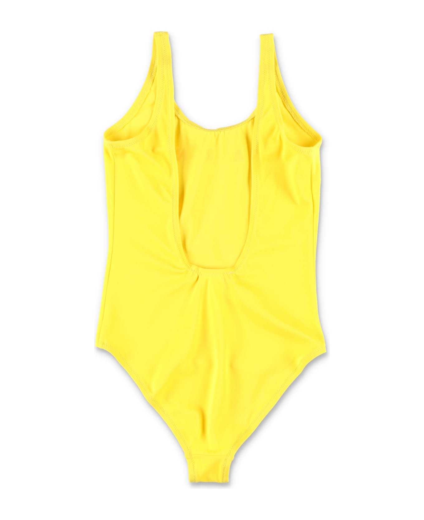 Marni One-piece Swimming Costume With Logo - YELLOW