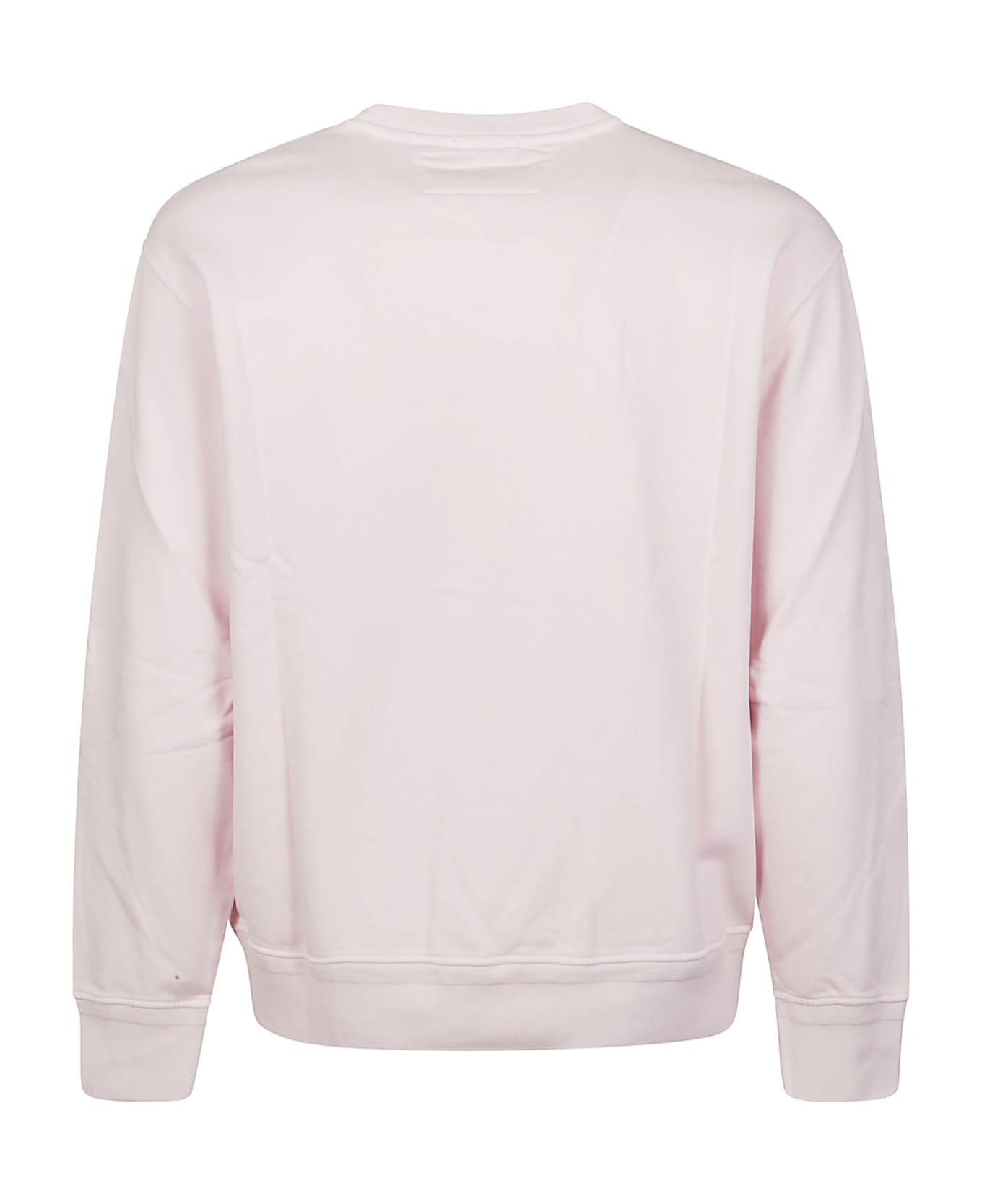 C.P. Company Diagonal Fleece Logo Sweatshirt - Heavenly Pink