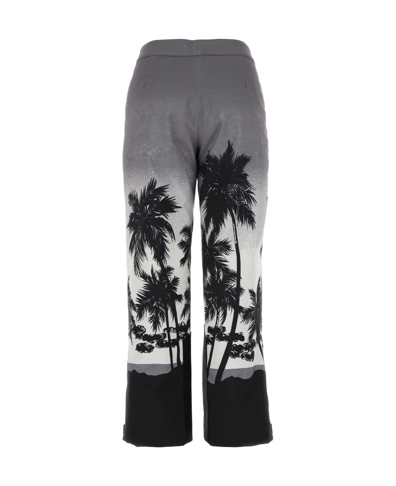 Palm Angels Printed Ski Pant - LIGHTGREYWHITE