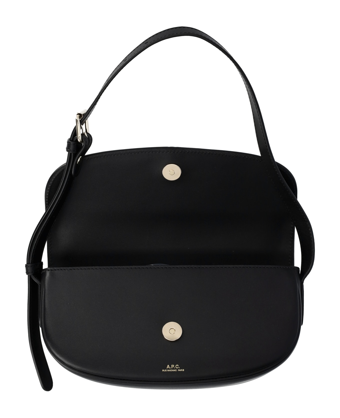 A.P.C. Betty Shoulder Bag - BLACK