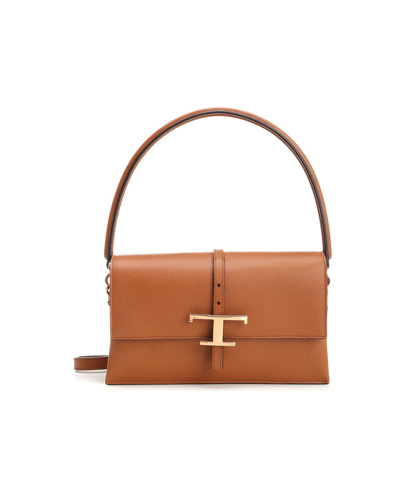 Tod
s Mini 
flap T Timeless
 Bag - BROWN
