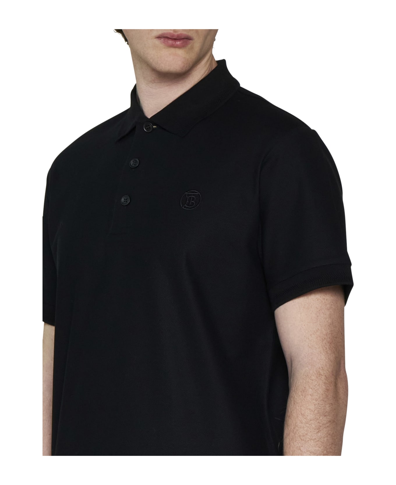 Burberry Polo Shirt - Black