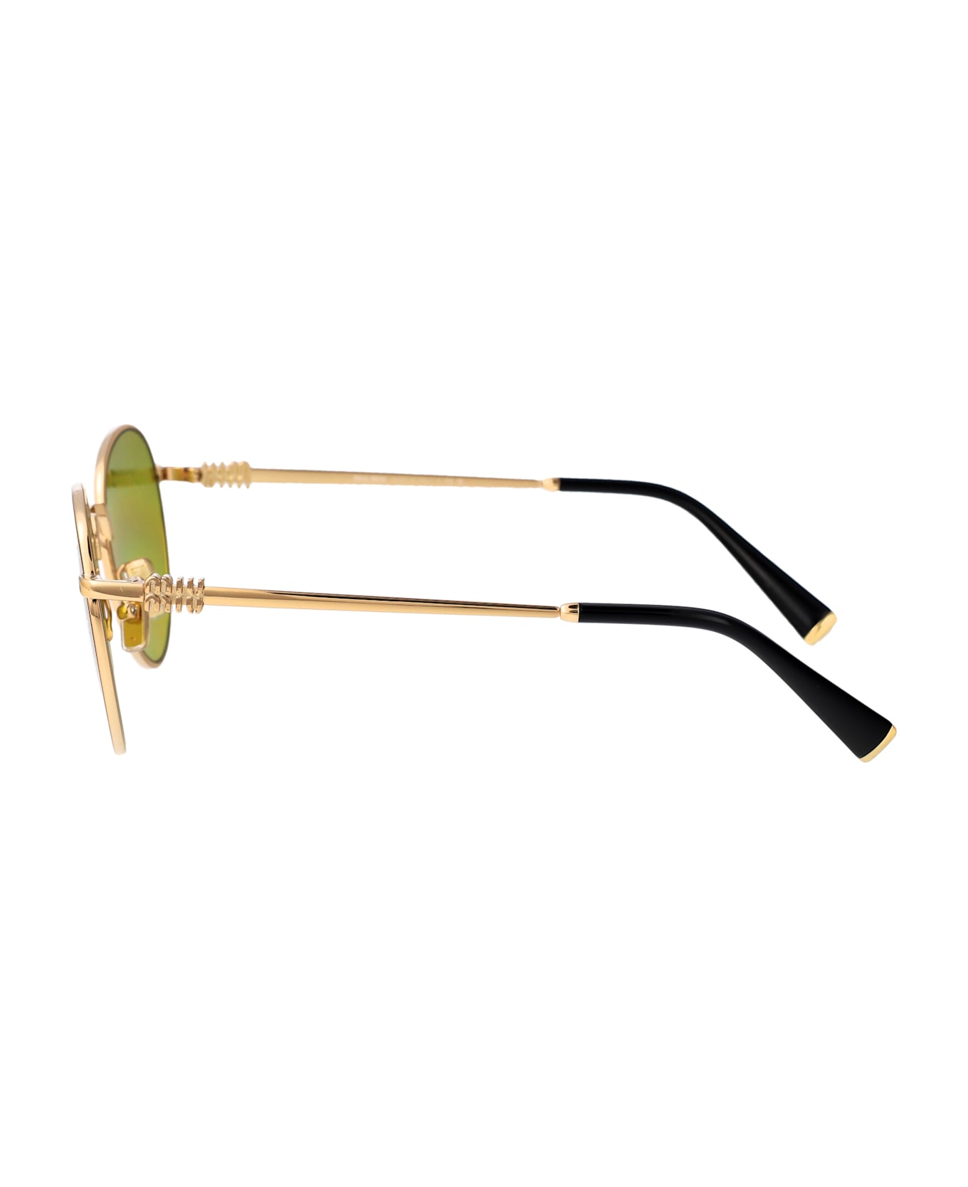 Miu Miu Eyewear 0mu 55zs Sunglasses - 5AK07O Gold