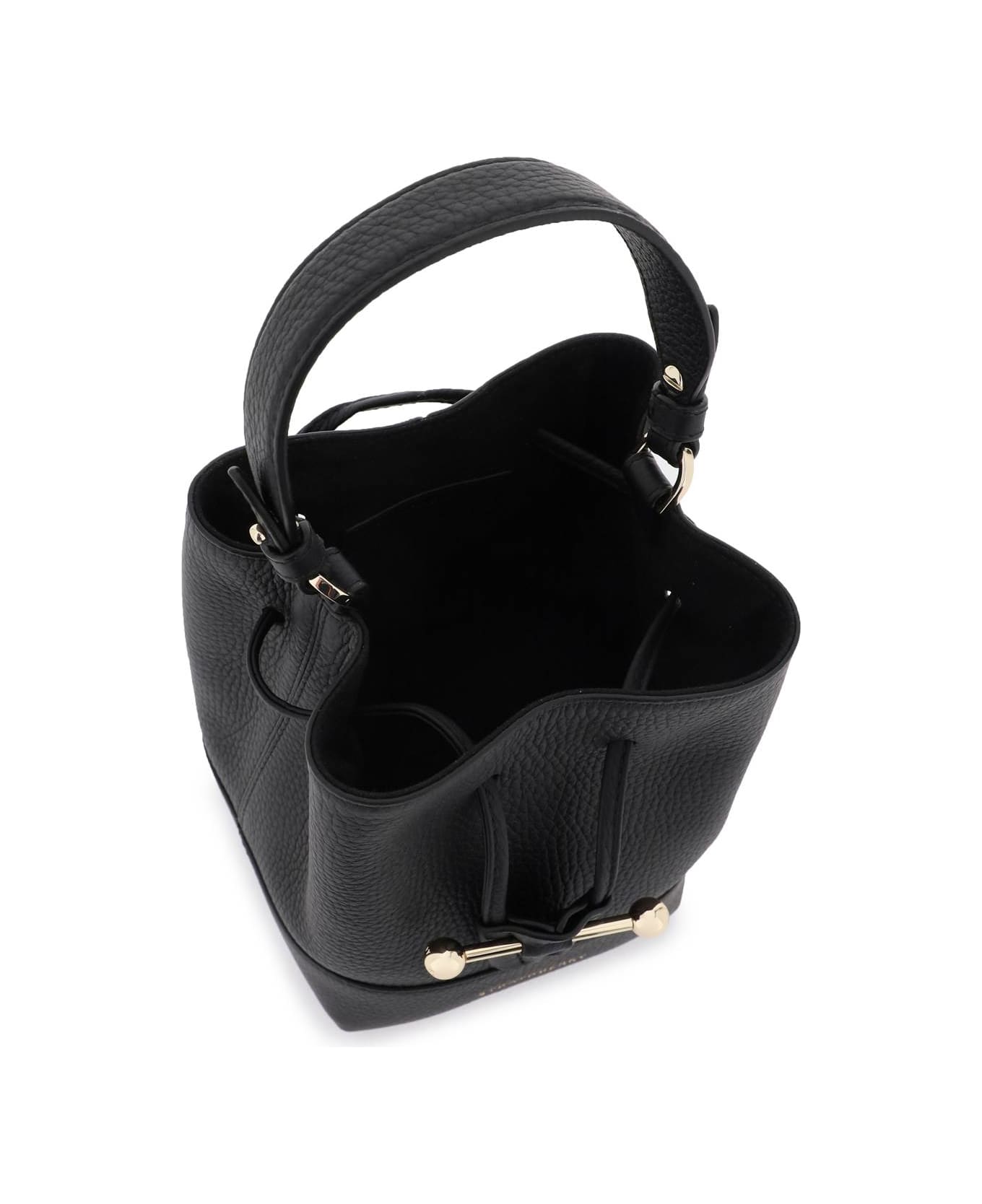 Strathberry Lana Osette Bucket Bag - BLACK (Black)