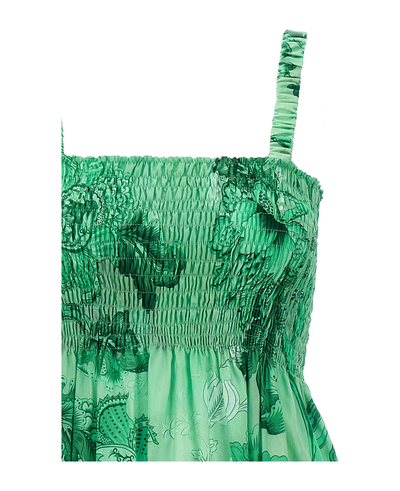 For Restless Sleepers 'arpocrate' Dress - Green