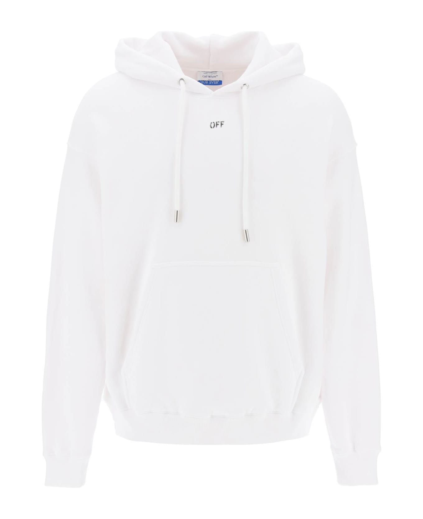 Off-White Skate Hoodie With Off Logo - White Black