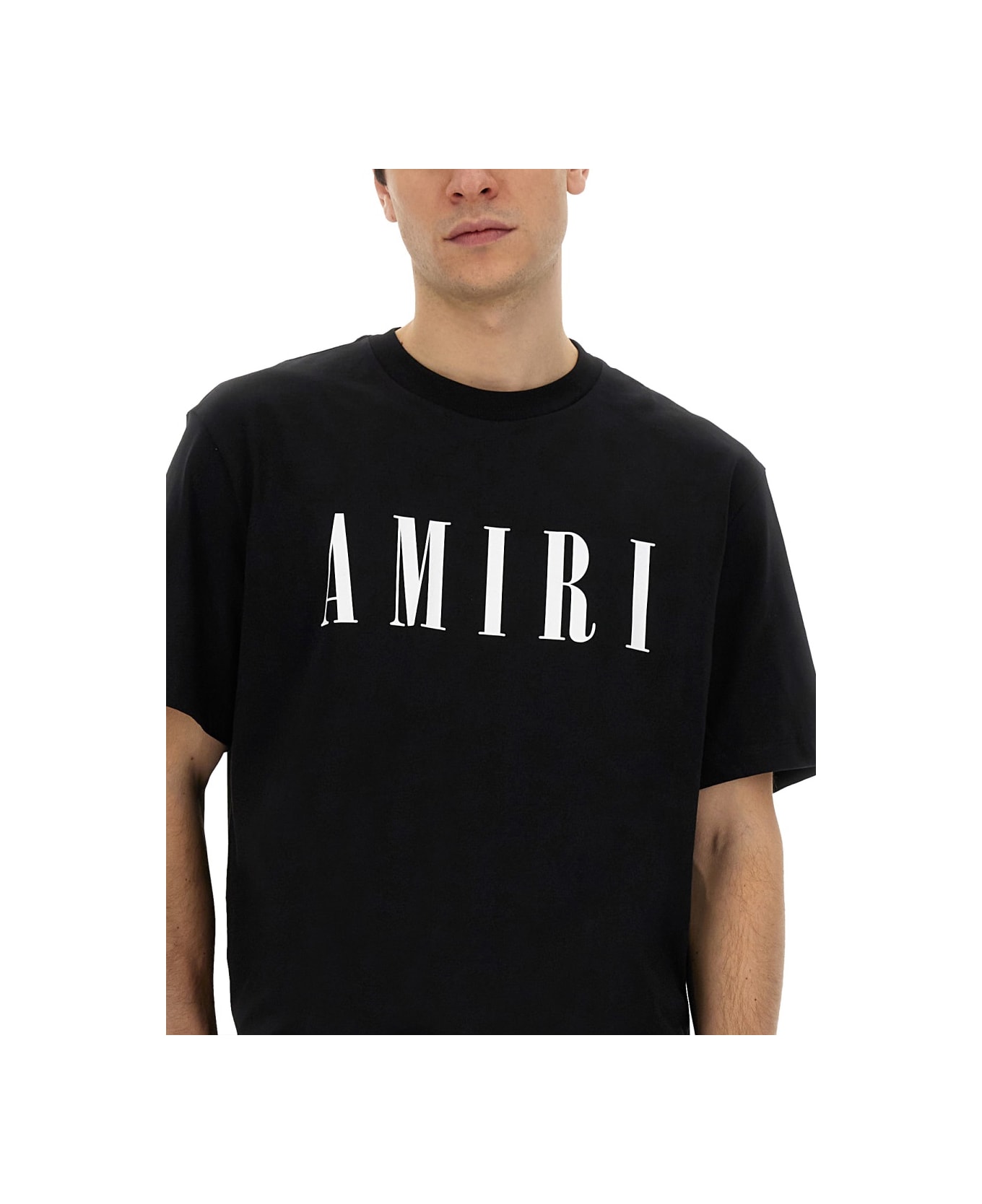 AMIRI T-shirt With Logo - BLACK シャツ