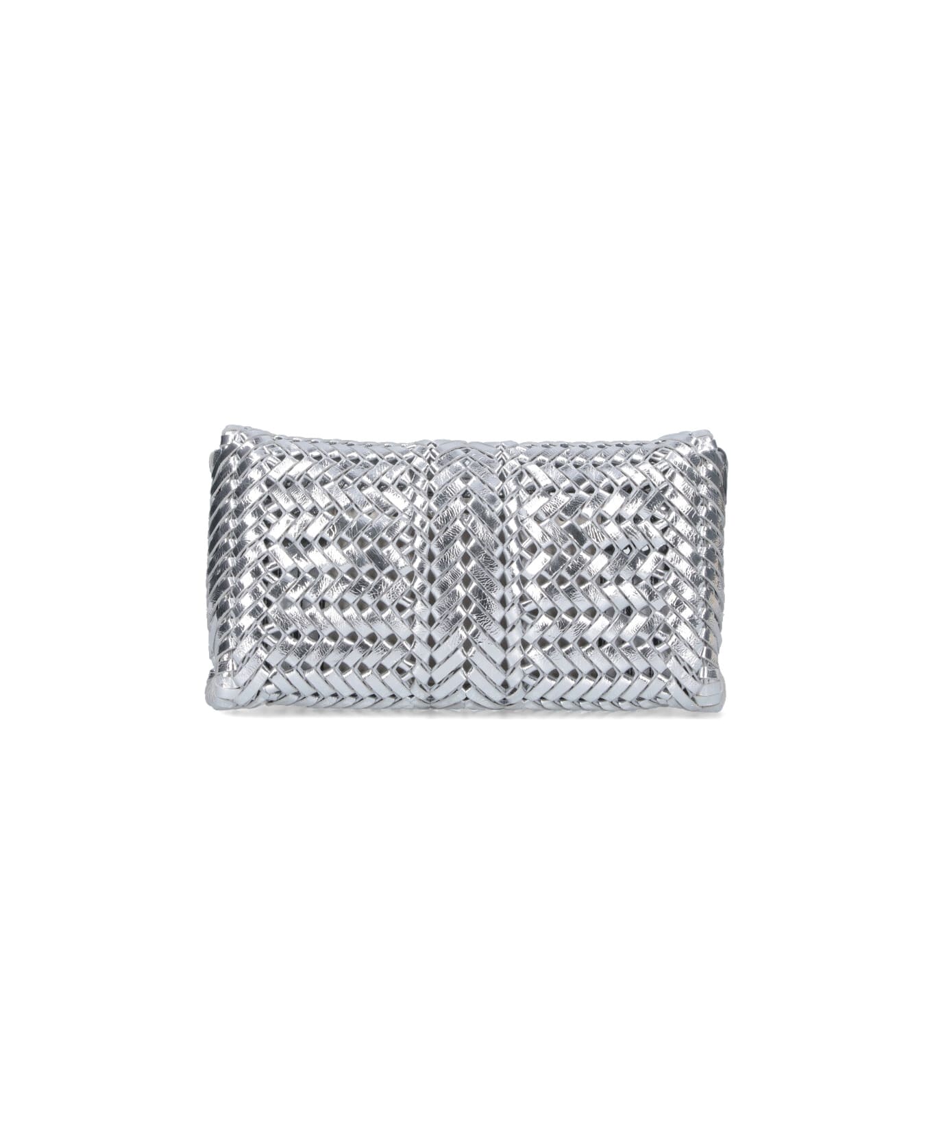 Anya Hindmarch "neeson" Clutch - Silver
