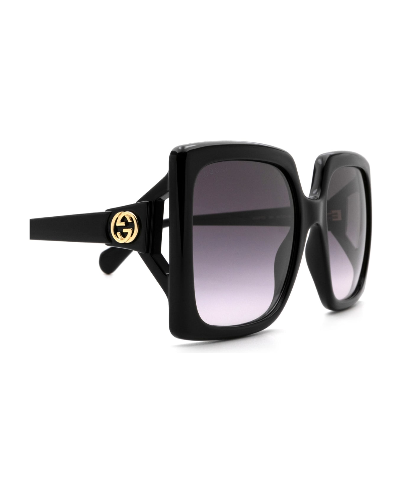 Gucci Eyewear Gg0876s Shiny Black Sunglasses - Shiny Black