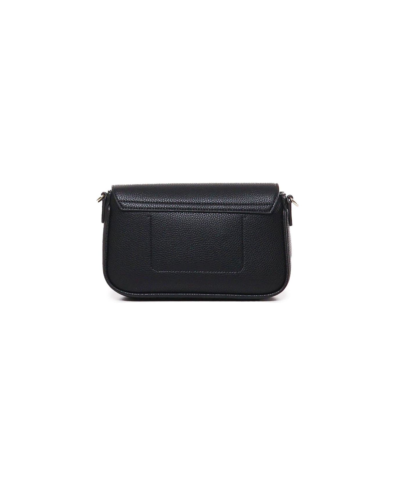 Emporio Armani Lilly Logo-printed Shoulder Bag - Black